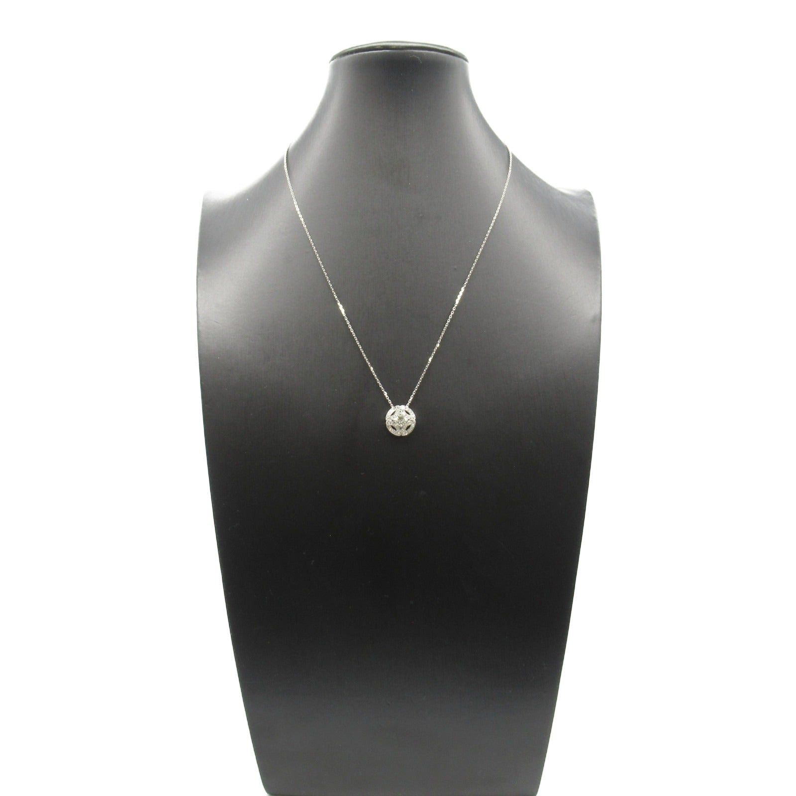 Cartier Cartier Gallantry Necklace Diamond K18Wg (White Gold) Clear Size ONE SIZE - 7 Thumbnail