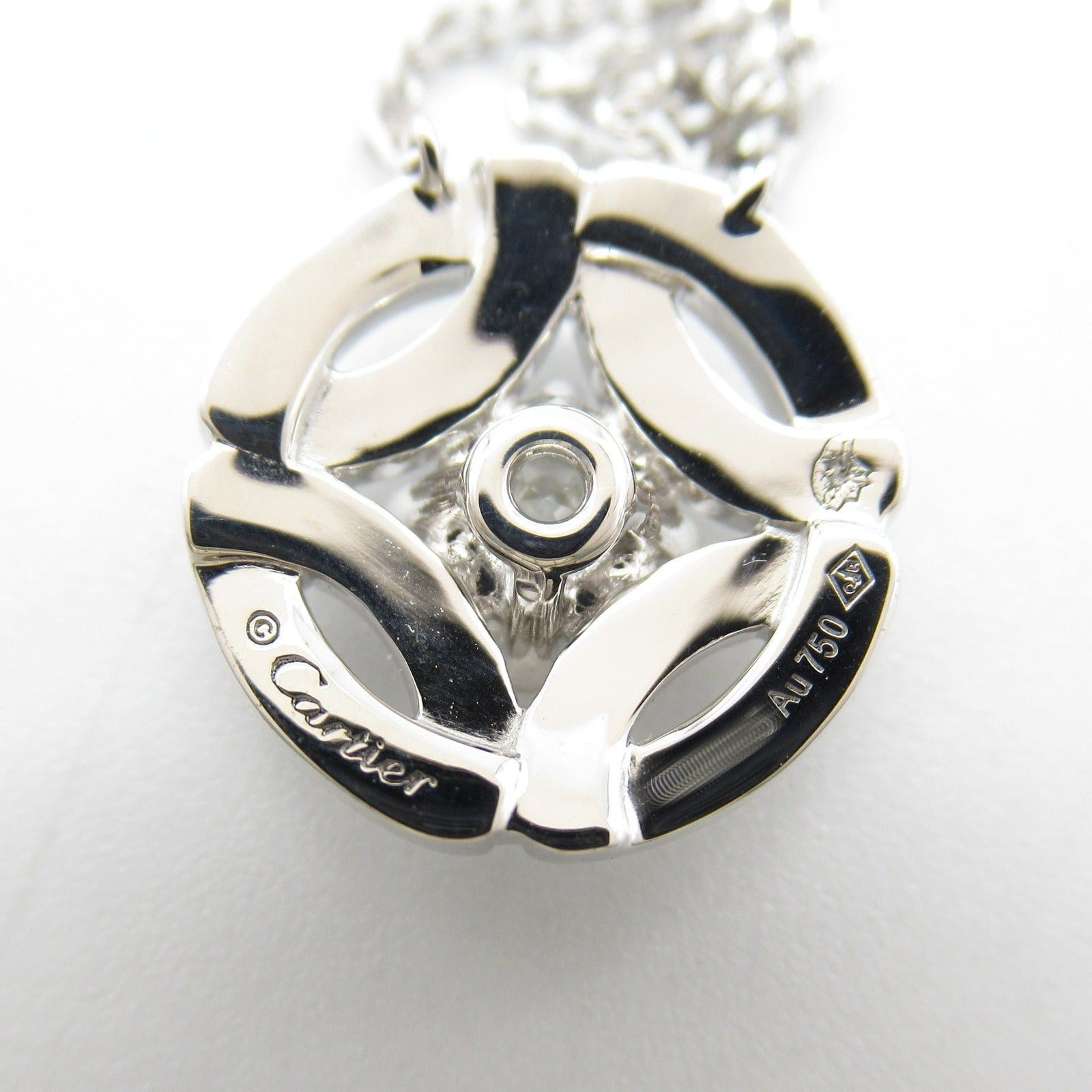 Cartier Cartier Gallantry Necklace Diamond K18Wg (White Gold) Clear Size ONE SIZE - 5 Thumbnail