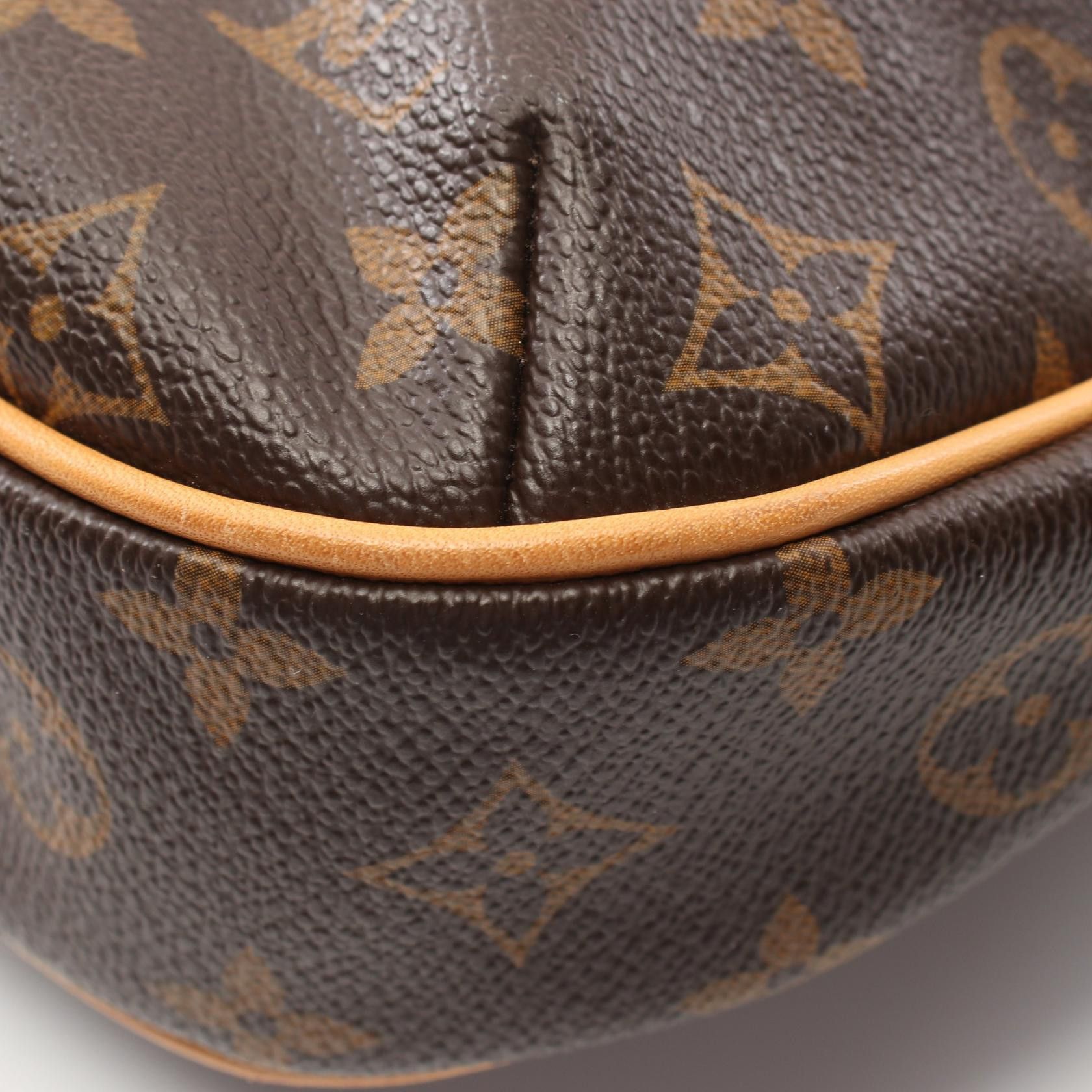 Louis Vuitton Louis Vuitton Odeon Gm Monogram Handbag Leather Brown Size ONE SIZE - 6 Thumbnail