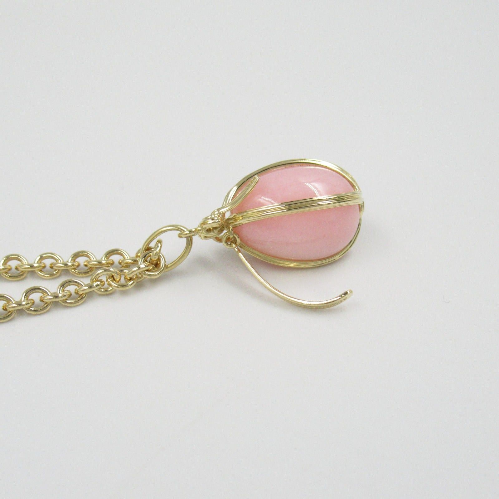 Tiffany & Co. Tiffany Co Jean Schlumberger Necklace K18 (Yellow Gold) Pink Size ONE SIZE - 7 Thumbnail