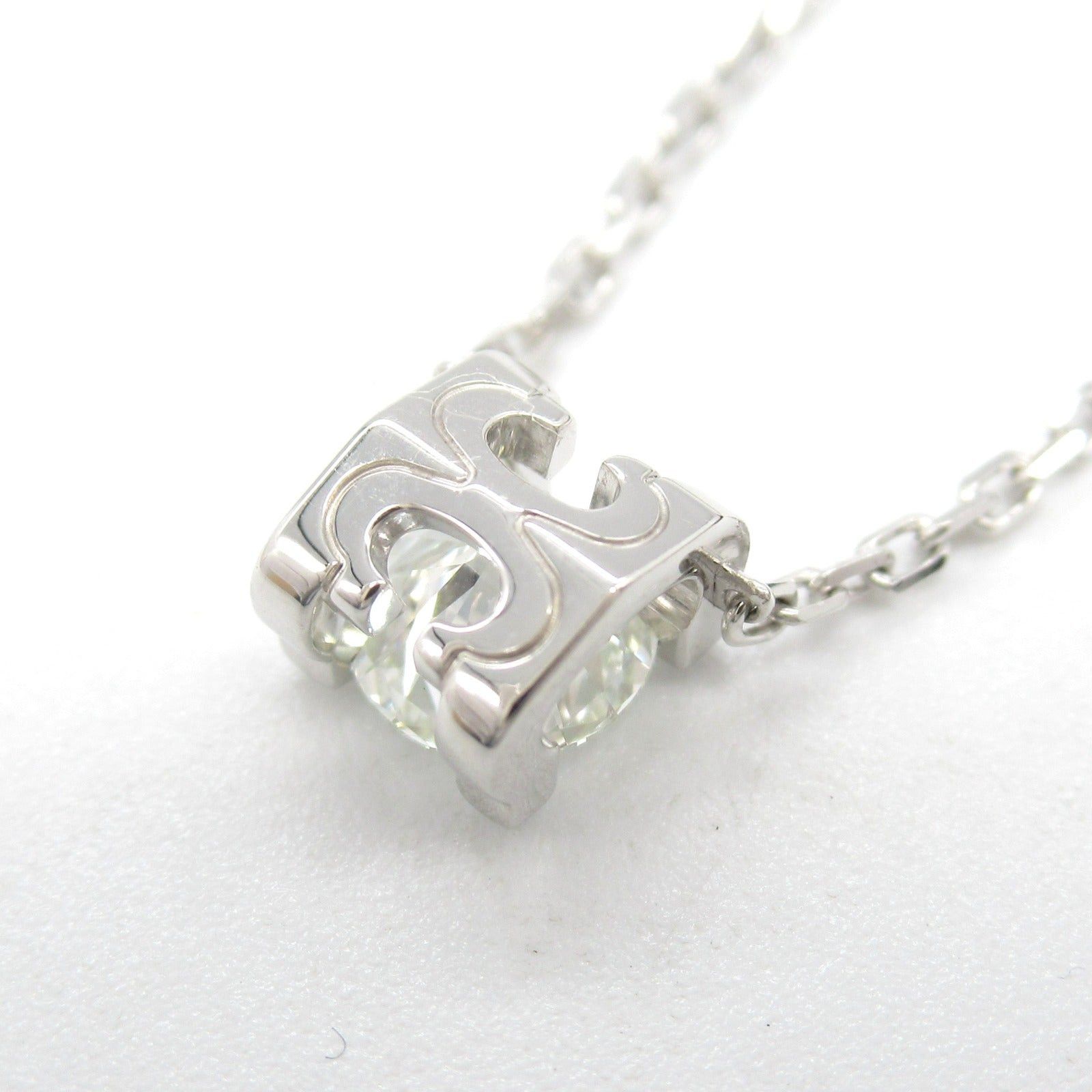 Cartier Cartier C De Cartier Necklace K18Wg (White Gold) Diamond Clear Size ONE SIZE - 5 Thumbnail