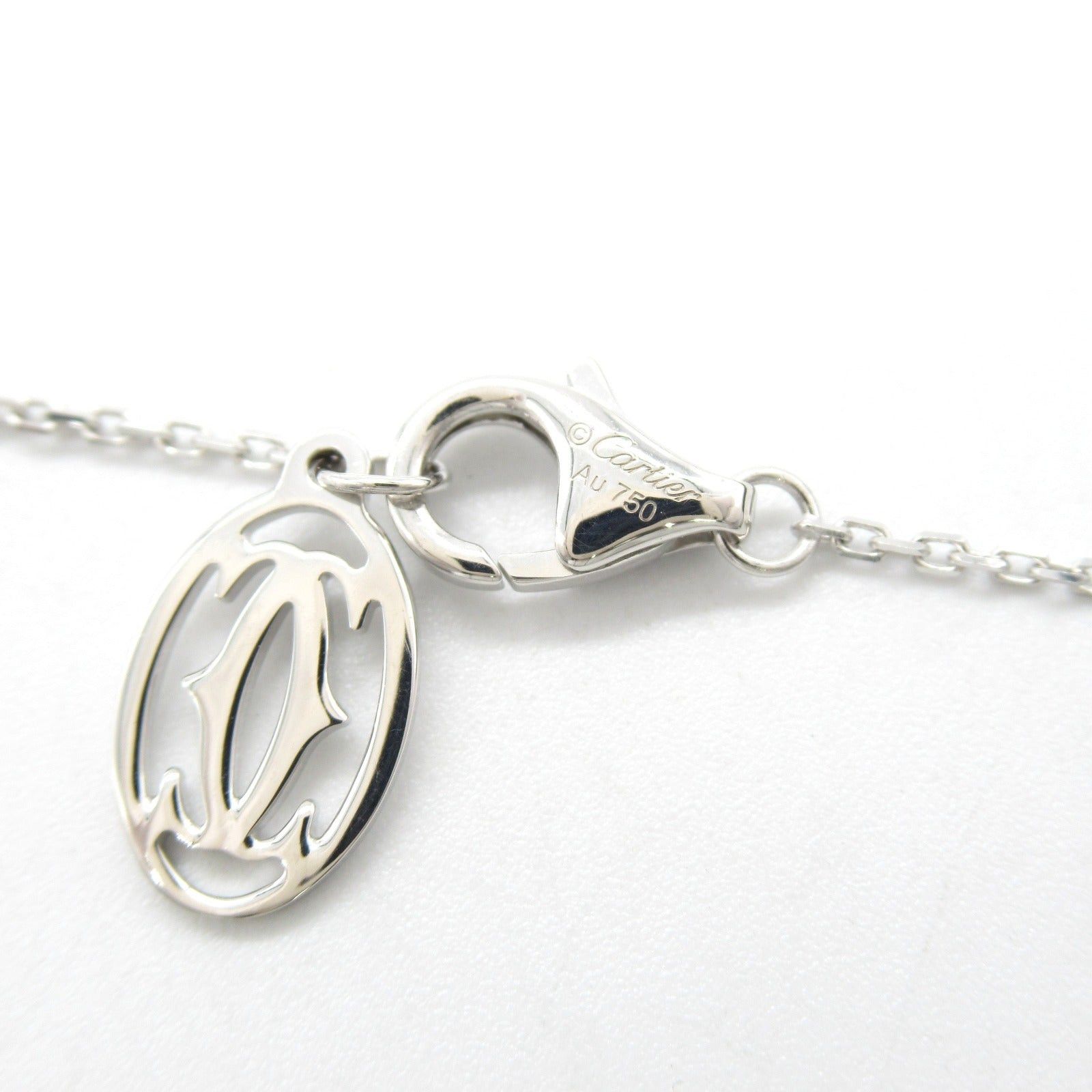 Cartier Cartier C De Cartier Necklace K18Wg (White Gold) Diamond Clear Size ONE SIZE - 4 Thumbnail