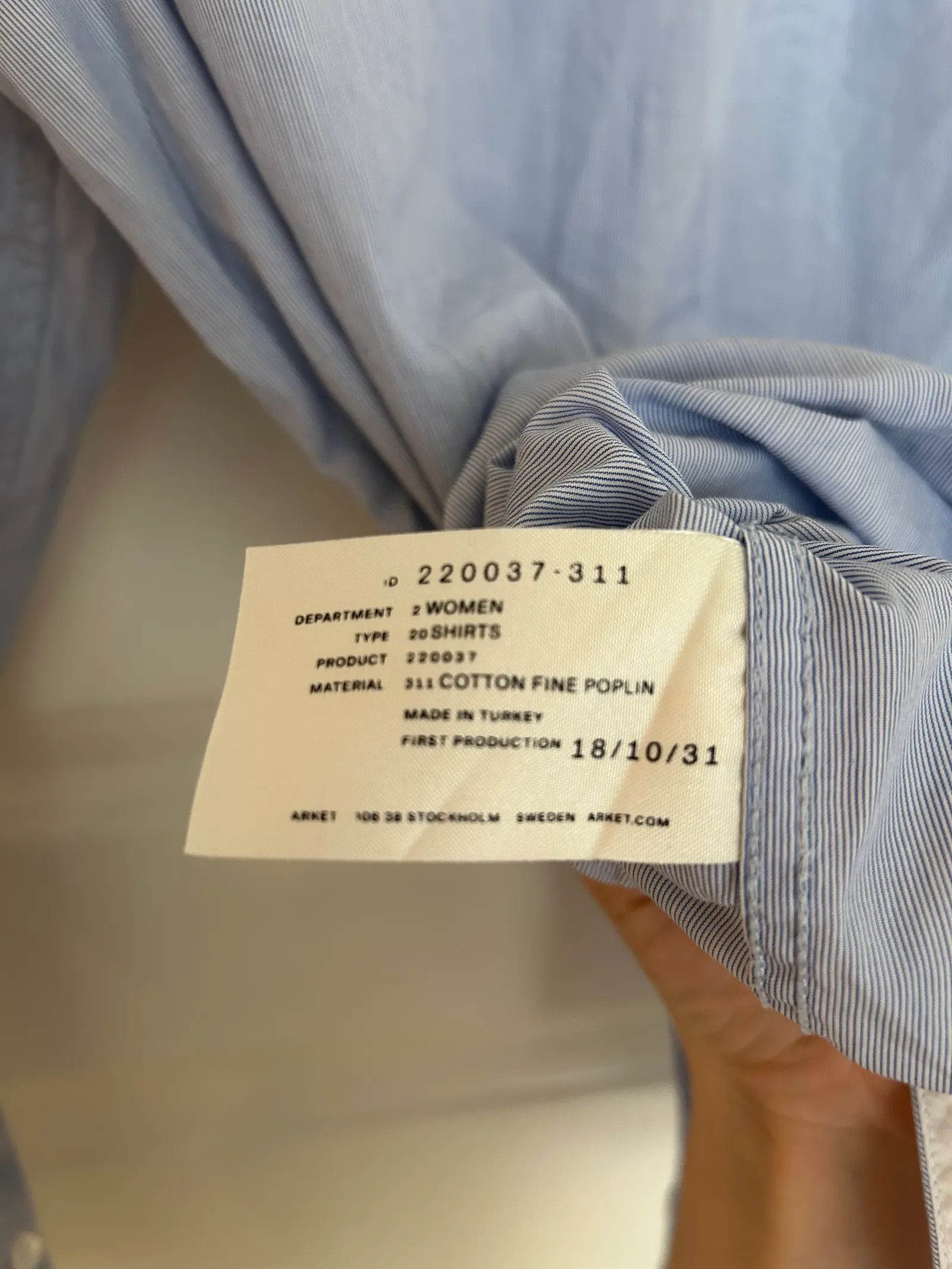 Arket Arket 20 shirts Shirt Size M / US 6-8 / IT 42-44 - 2 Thumbnail