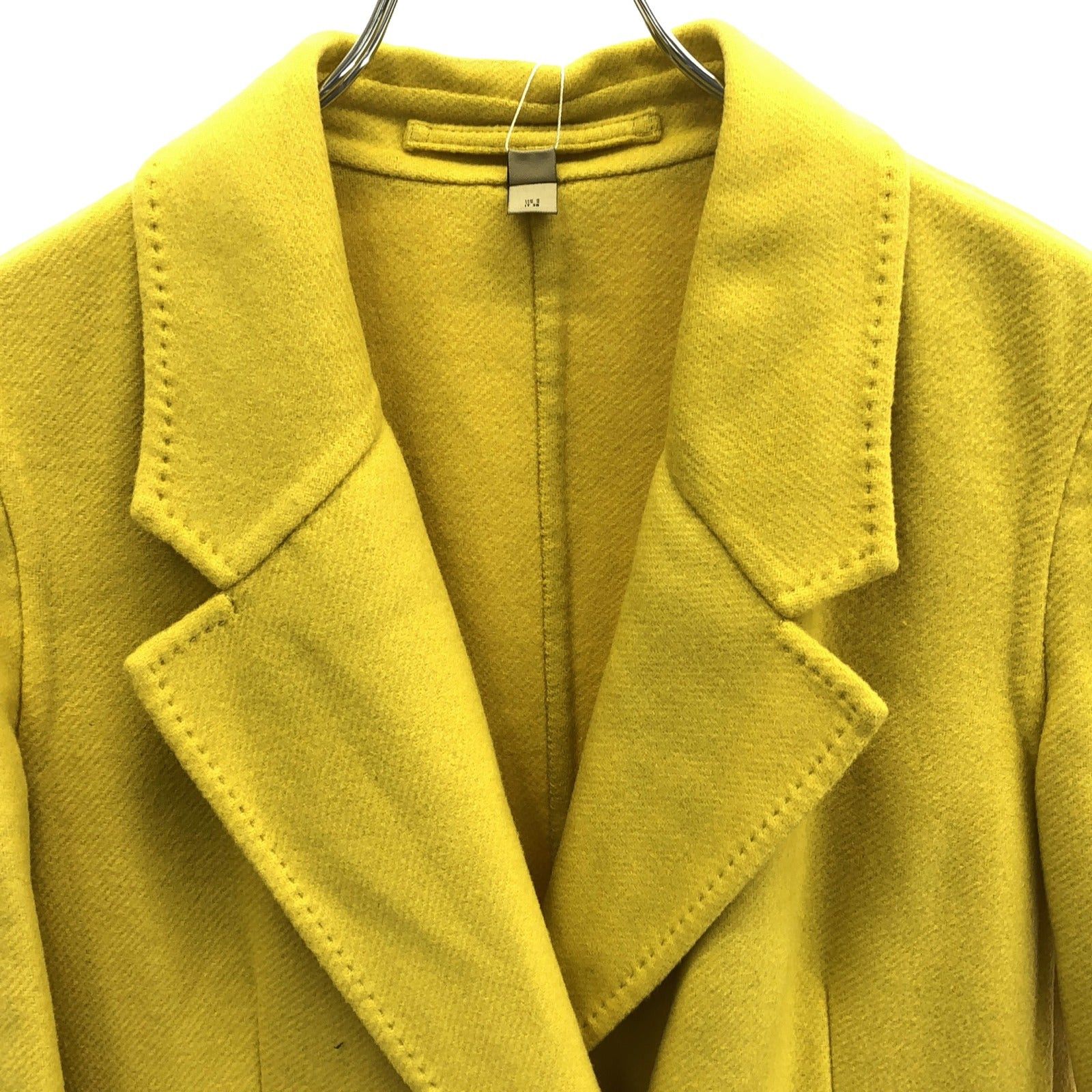 Burberry Burberry Cashmere Coat Yellow Size ONE SIZE - 3 Thumbnail