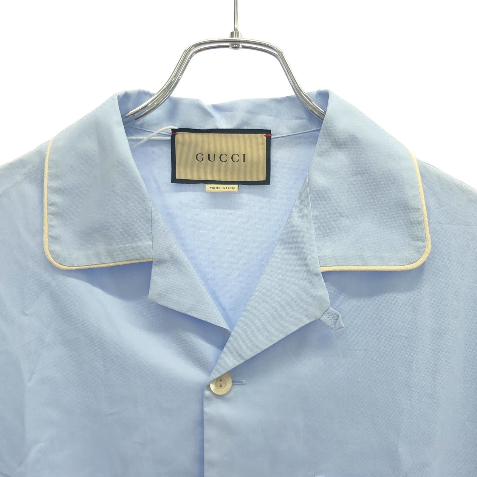 Gucci Gucci Oxford Shirt Cotton Blue Size ONE SIZE - 3 Thumbnail