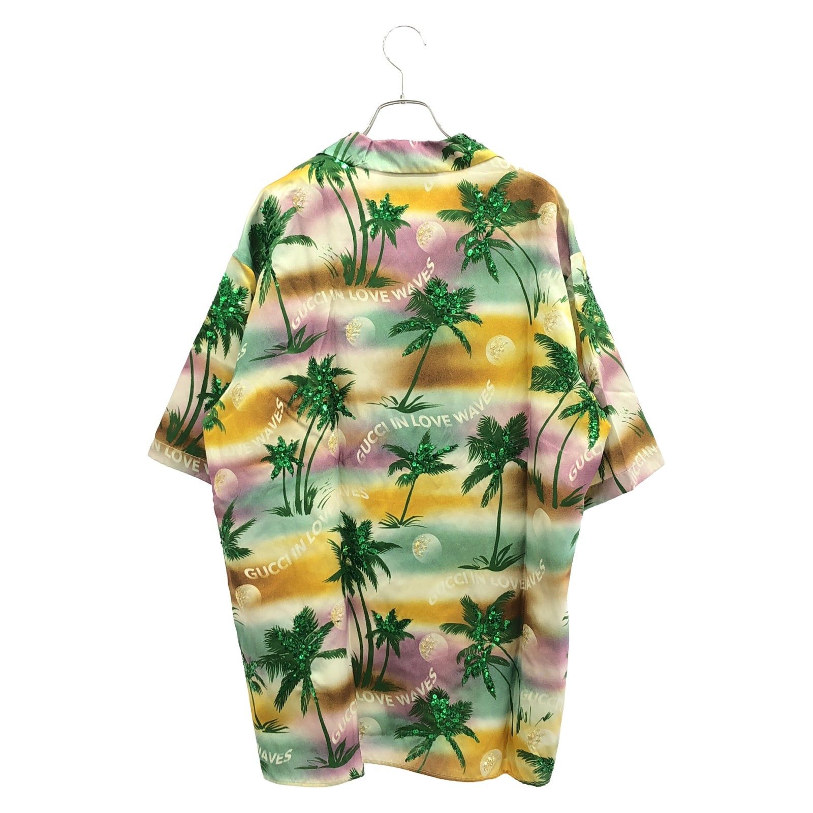 Gucci Gucci Bowling Shirt Rayon Multicolor Size ONE SIZE - 2 Thumbnail