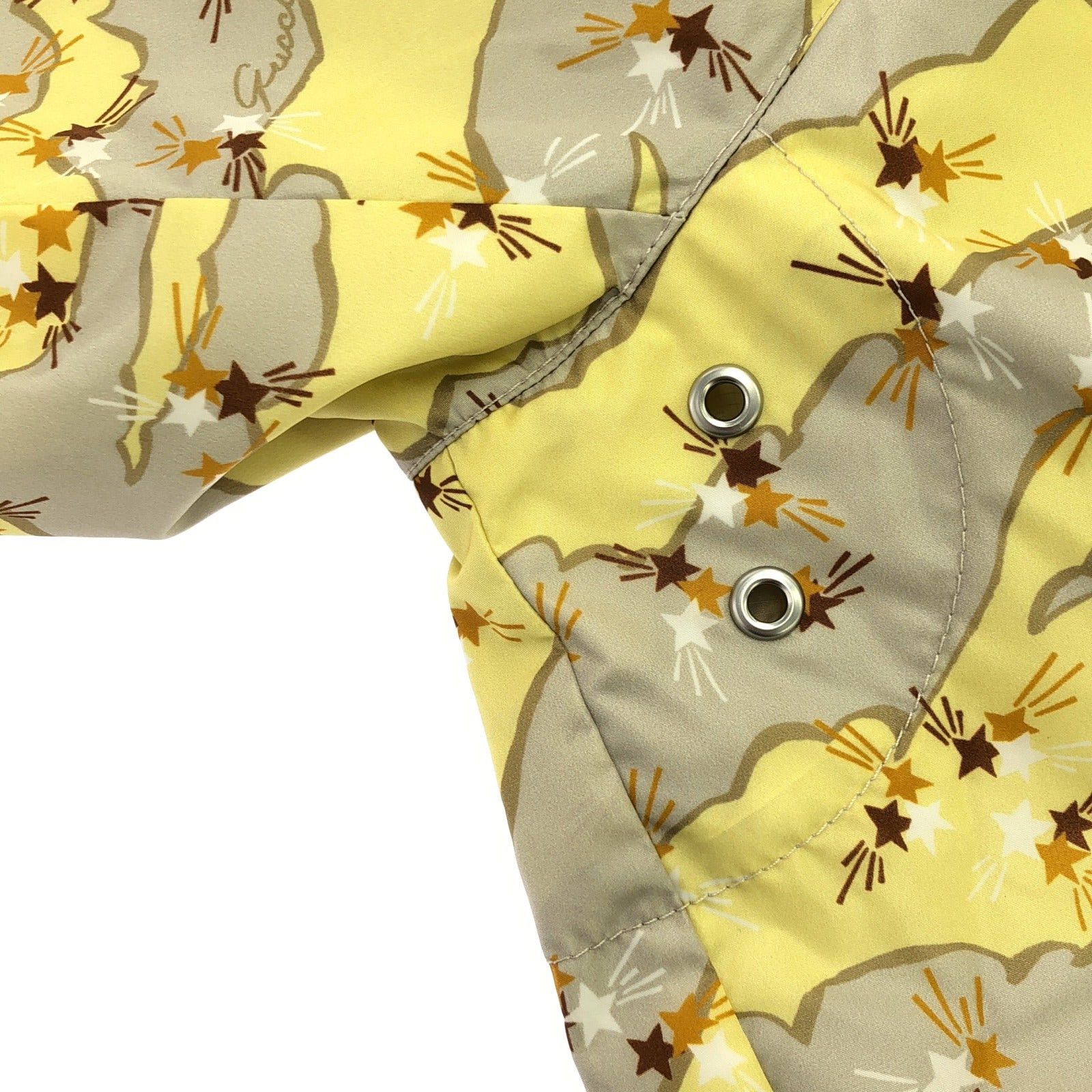 Gucci Gucci Nylon Parka Jacket Yellow Size ONE SIZE - 9 Thumbnail