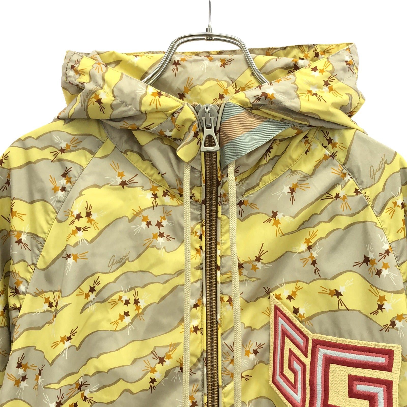 Gucci Gucci Nylon Parka Jacket Yellow Size ONE SIZE - 3 Thumbnail