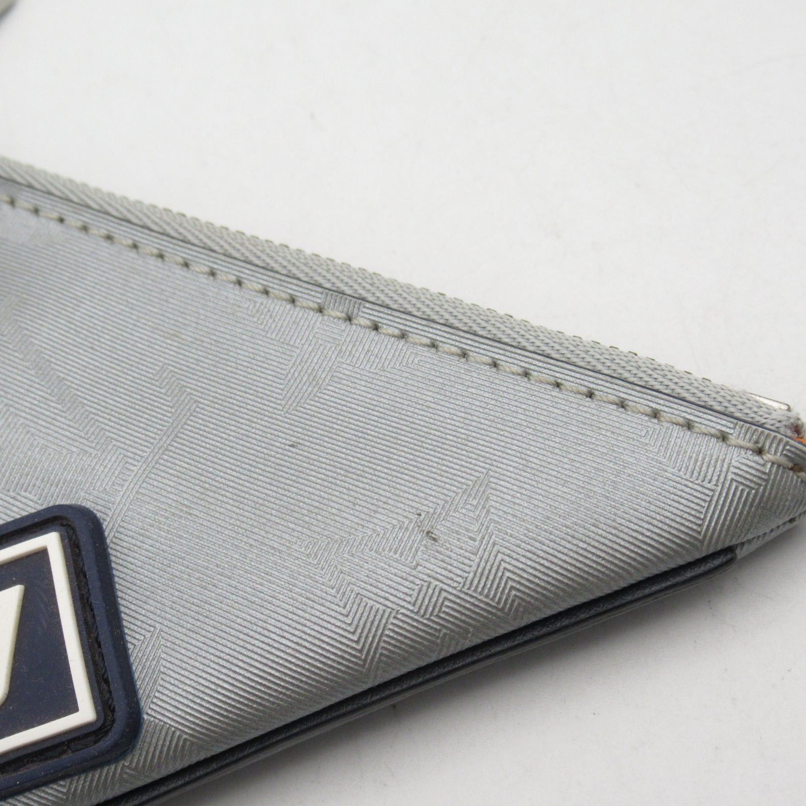 Louis Vuitton Louis Vuitton Porto Clef Pouch Key &Amp; Coin Purse Case Others Monogram Satellite Gray Size ONE SIZE - 13 Thumbnail