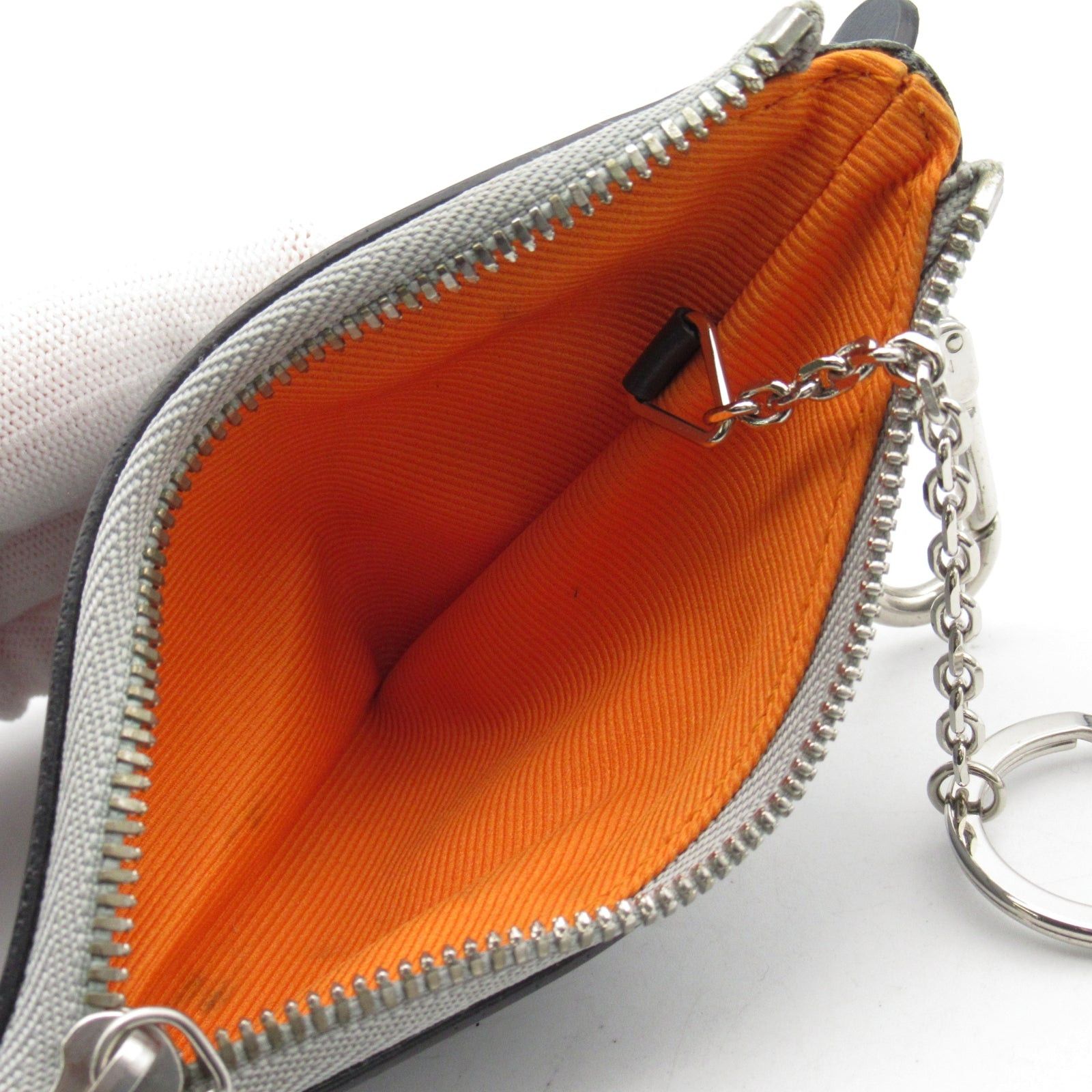 Louis Vuitton Louis Vuitton Porto Clef Pouch Key &Amp; Coin Purse Case Others Monogram Satellite Gray Size ONE SIZE - 5 Thumbnail