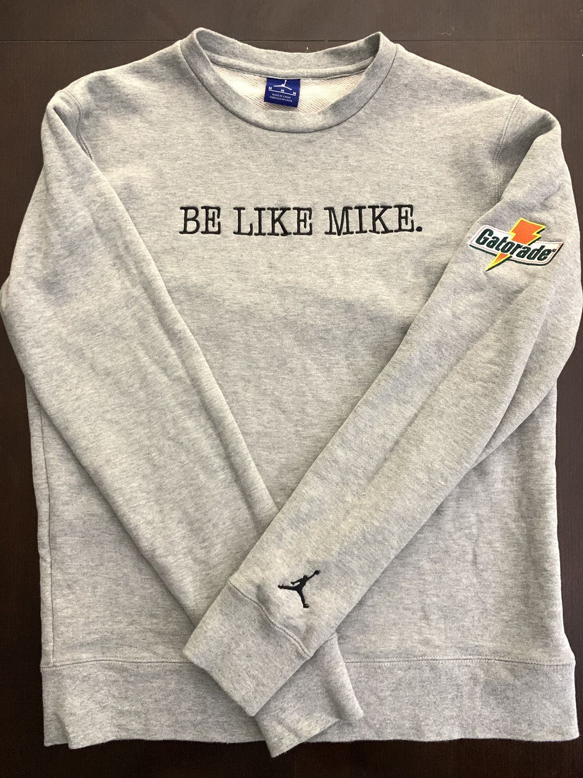 Gatorade Jordan Brand Nike Nike Jordan Gatorade Be Like Mike Crewneck Sweatshirt Grailed