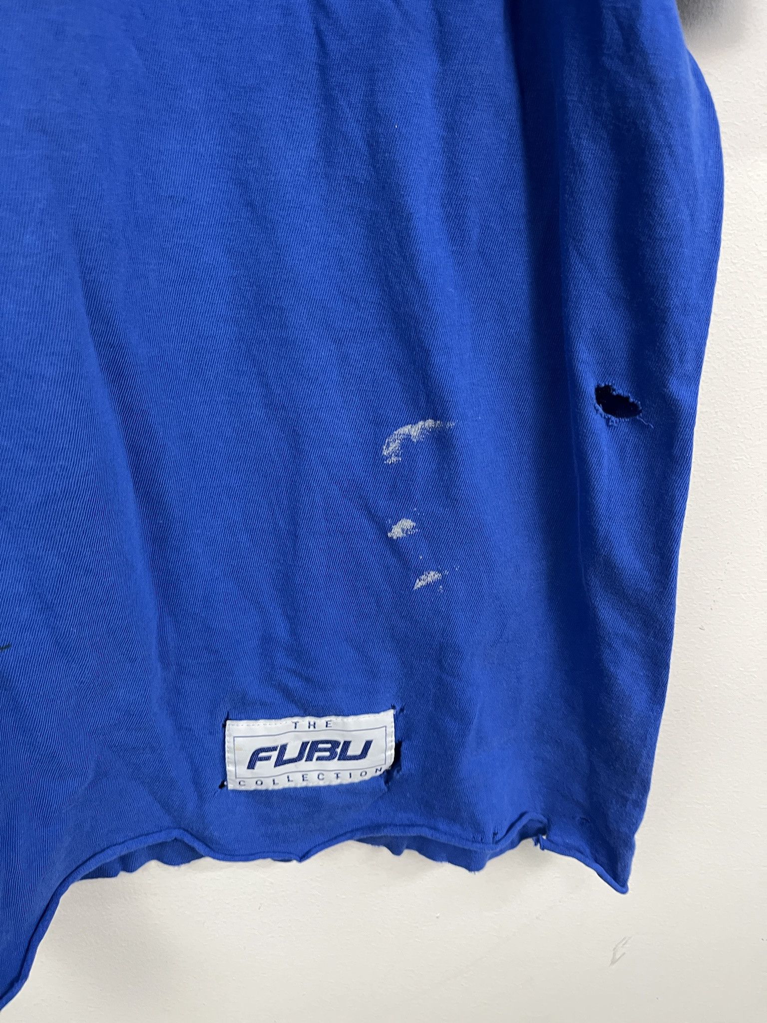 Fubu Vintage Y2K FUBU 2005 Endurance Systems Distressed Tee Shirt Size XL Size US XL / EU 56 / 4 - 2 Thumbnail