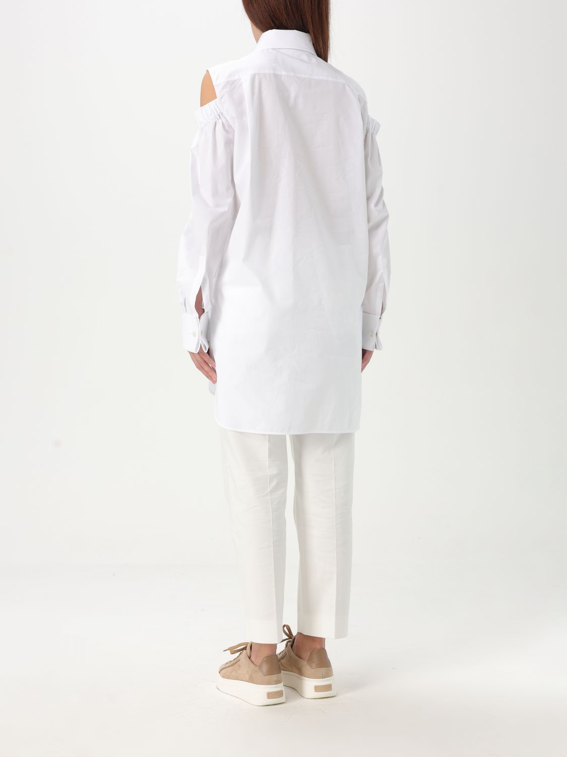 Max Mara Max Mara Shirt Woman White Size S / US 4 / IT 40 - 2 Thumbnail