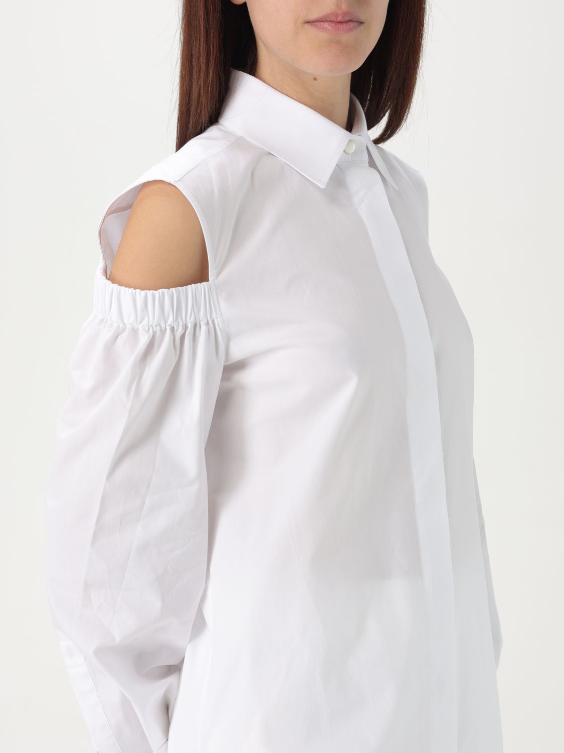 Max Mara Max Mara Shirt Woman White Size S / US 4 / IT 40 - 4 Thumbnail