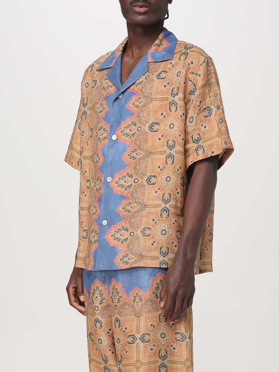 Valentino Valentino Shirt Men Multicolor Size US L / EU 52-54 / 3 - 4 Thumbnail