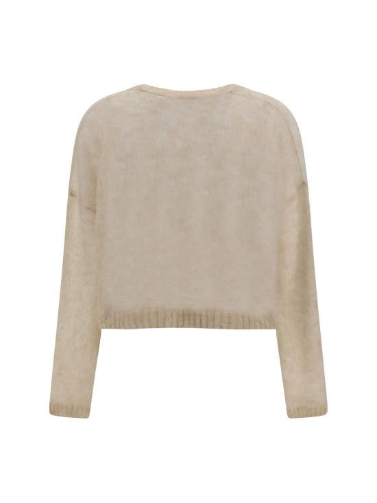 Brunello Cucinelli BRUNELLO CUCINELLI Women Sweater M2I776822 C3590 BEIGE Size L / US 10 / IT 46 - 2 Thumbnail