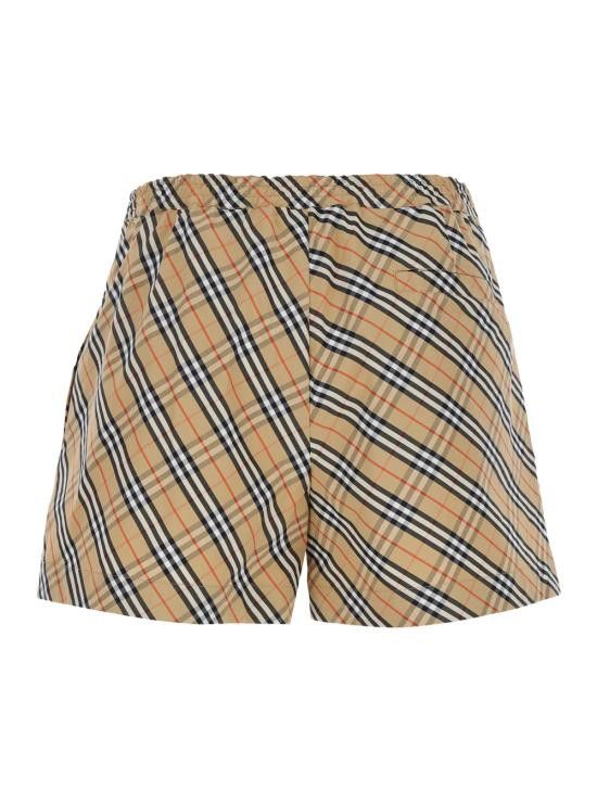 Burberry BURBERRY Women Shorts & Burmudas 8106943B9368 Beige Size 27" / US 4 / IT 40 - 2 Thumbnail