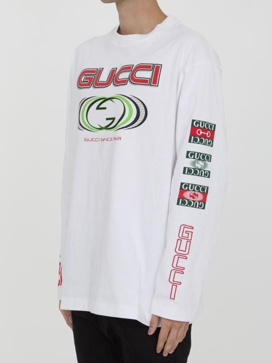 Gucci GUCCI Men T-Shirts 784364 WHITE Size US L / EU 52-54 / 3 - 2 Thumbnail