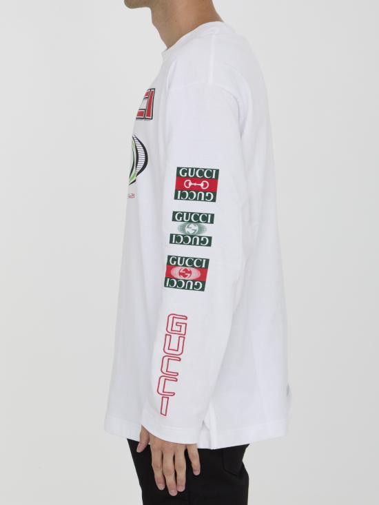 Gucci GUCCI Men T-Shirts 784364 WHITE Size US L / EU 52-54 / 3 - 3 Thumbnail