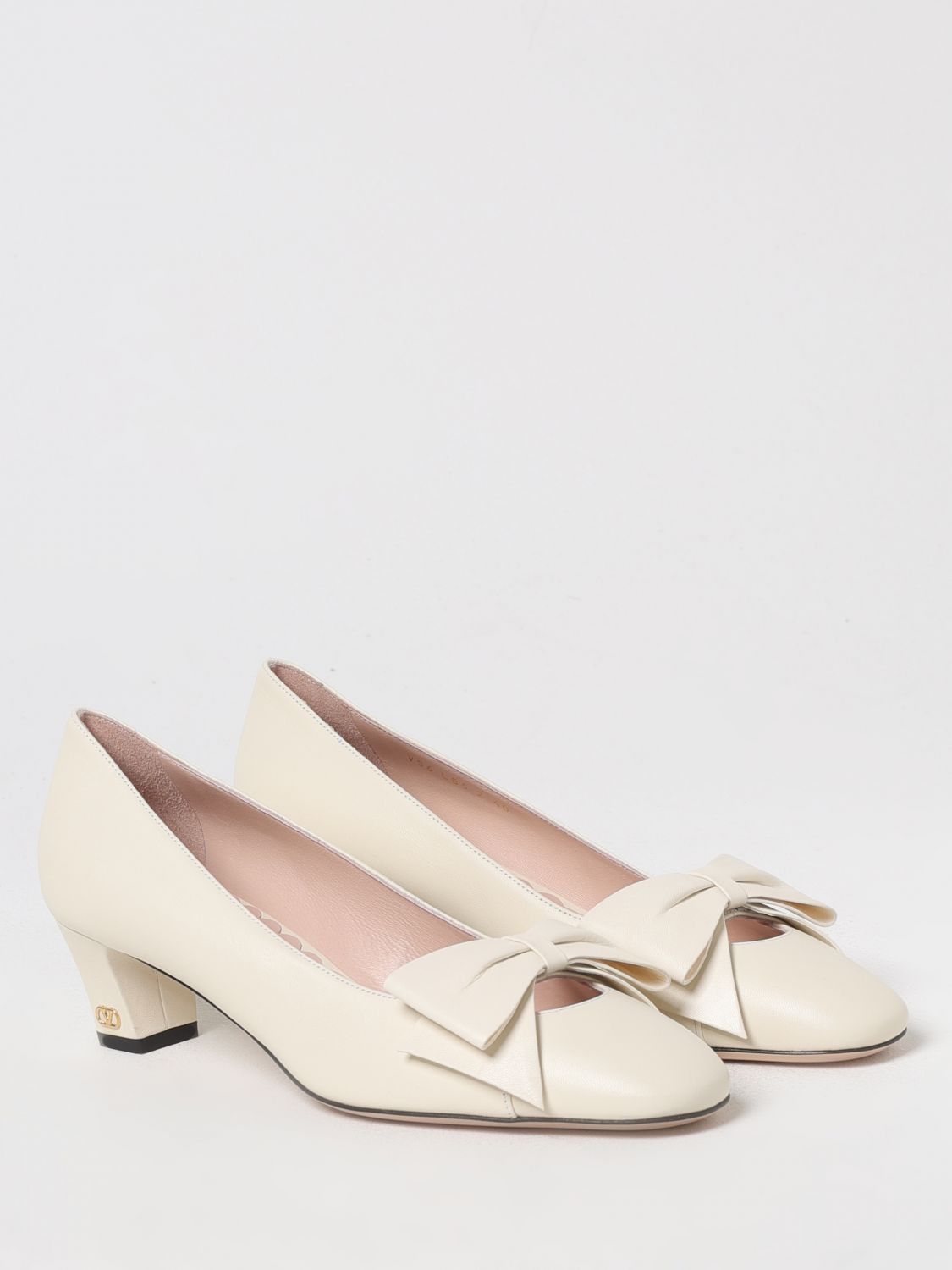 Valentino Valentino Garavani Pump Woman Yellow Cream Size US 10 / IT 40 - 2 Thumbnail
