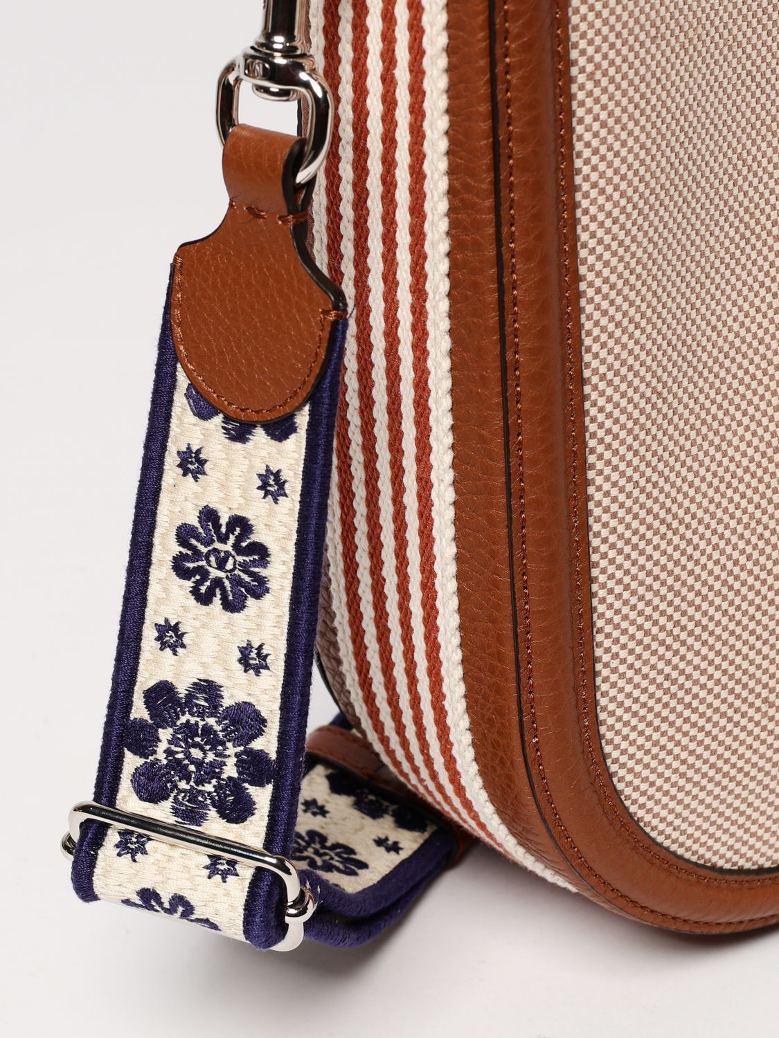 Valentino Valentino Garavani Shoulder Bag Men Beige Size ONE SIZE - 4 Thumbnail