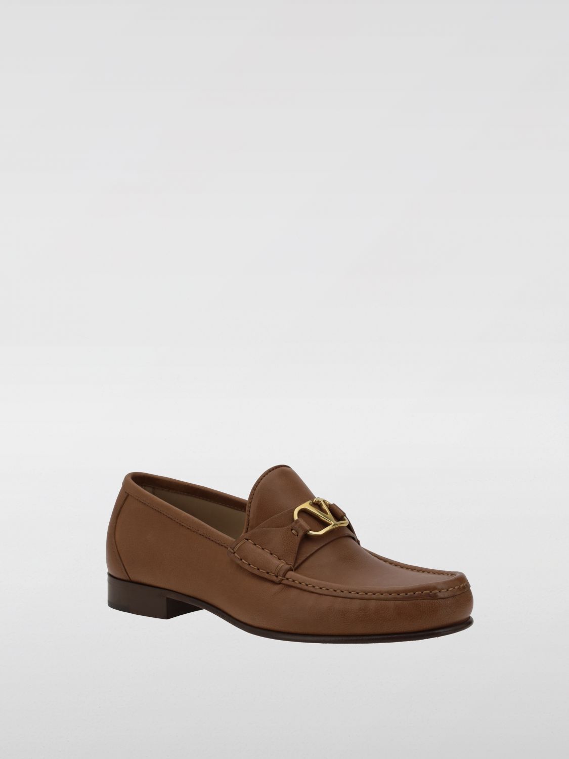 Valentino Valentino Garavani Loafers Men Tobacco Size US 7 / EU 40 - 2 Thumbnail