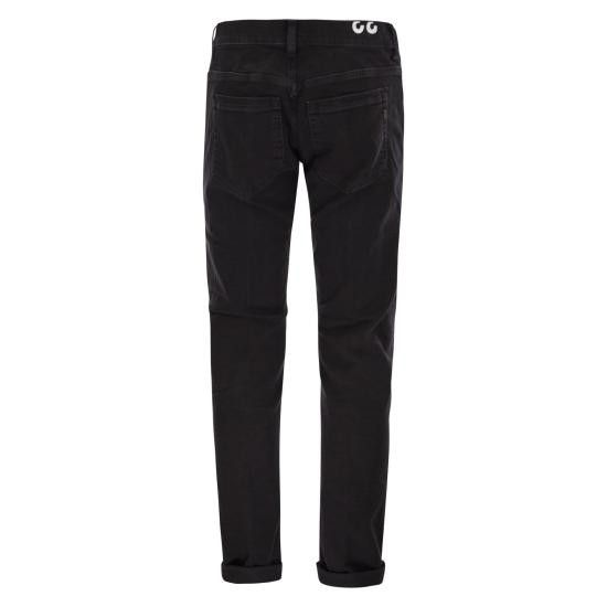 Dondup DONDUP Men Denim Pants UP232DSH337UIS6 BLACK Size US 30 / EU 46 - 2 Thumbnail