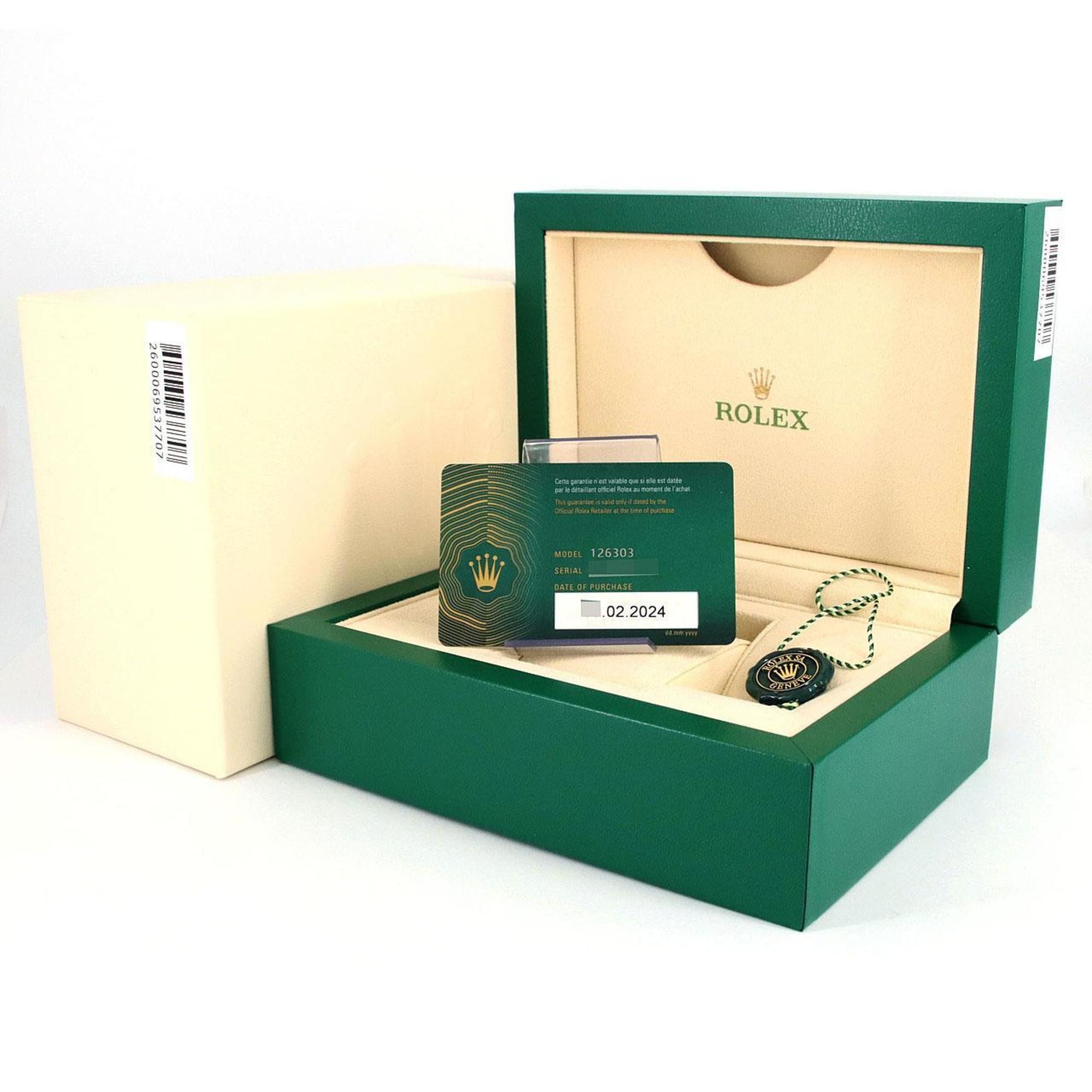 Rolex Rolex Datejust 126303 SSxYG Watch Automatic Random Number Size ONE SIZE - 7 Thumbnail