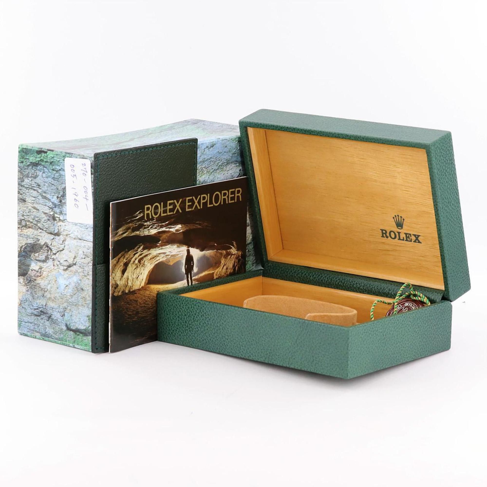 Rolex Rolex Explorer I 114270 SS Wristwatch Automatic Y serial number Size ONE SIZE - 8 Thumbnail