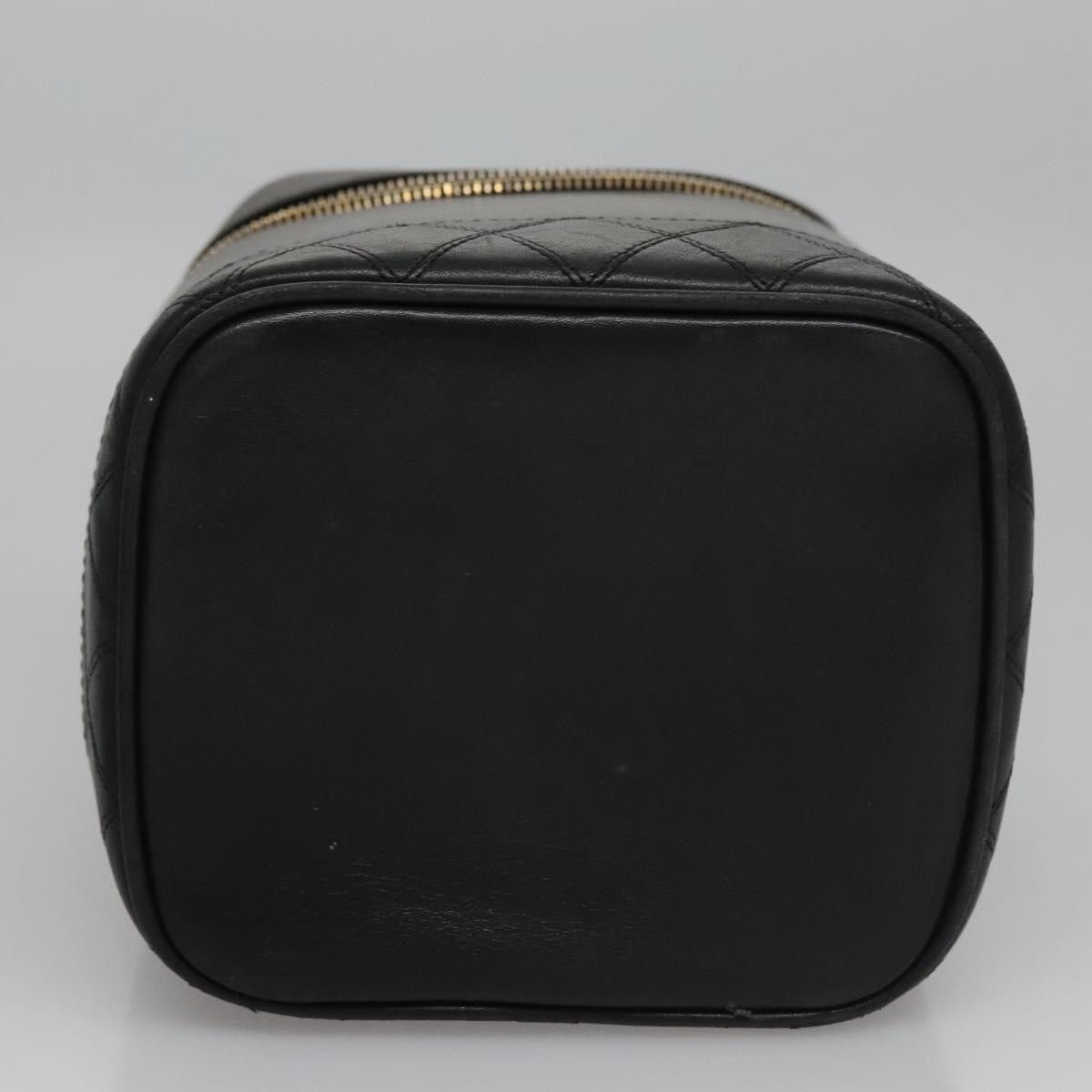 Chanel Vanity Black Leather Handbag (Pre-Owned) Size ONE SIZE - 17 Thumbnail