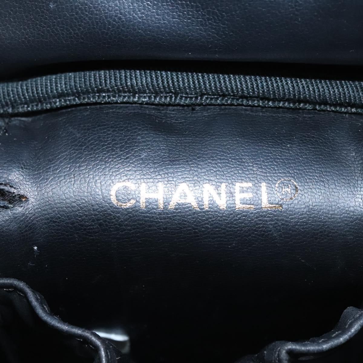 Chanel Vanity Black Leather Handbag (Pre-Owned) Size ONE SIZE - 19 Thumbnail