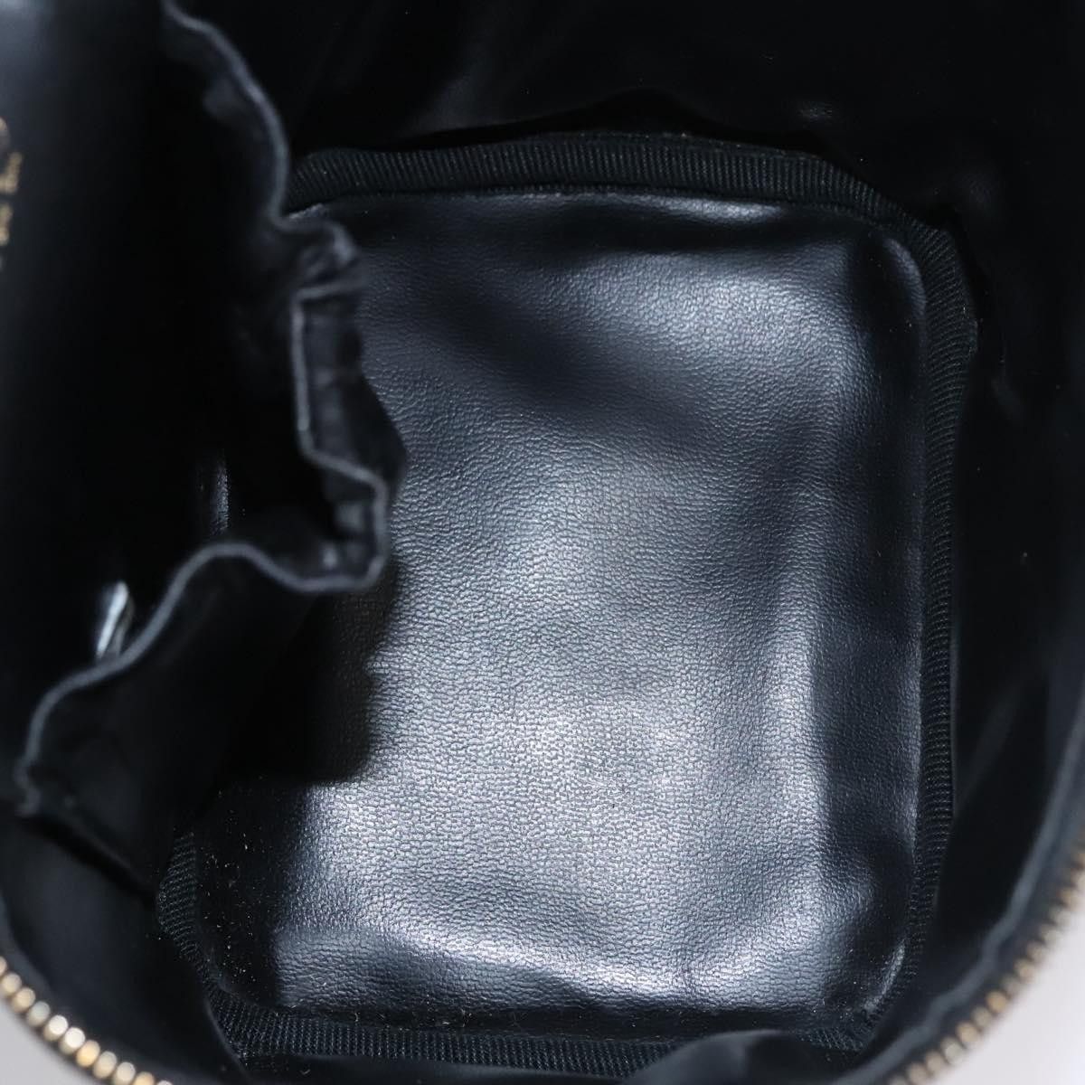 Chanel Vanity Black Leather Handbag (Pre-Owned) Size ONE SIZE - 13 Thumbnail