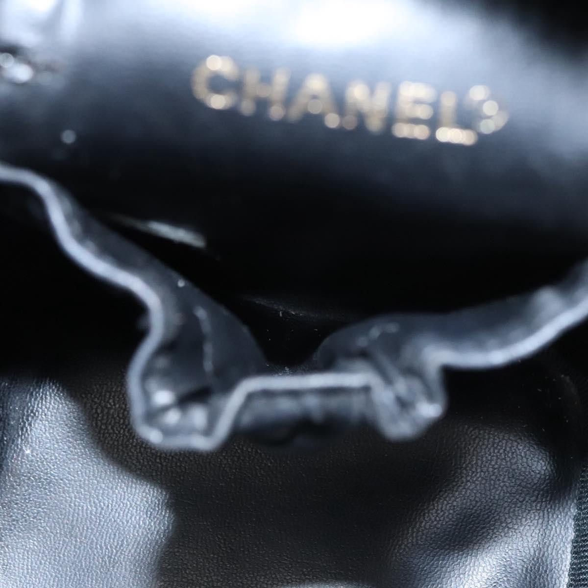 Chanel Vanity Black Leather Handbag (Pre-Owned) Size ONE SIZE - 14 Thumbnail