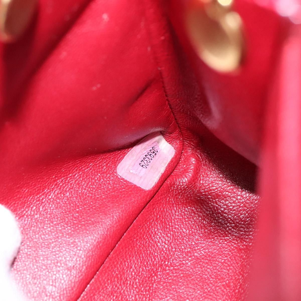 Chanel Matelassé Red Leather Shoulder Bag (Pre-Owned) Size ONE SIZE - 19 Thumbnail