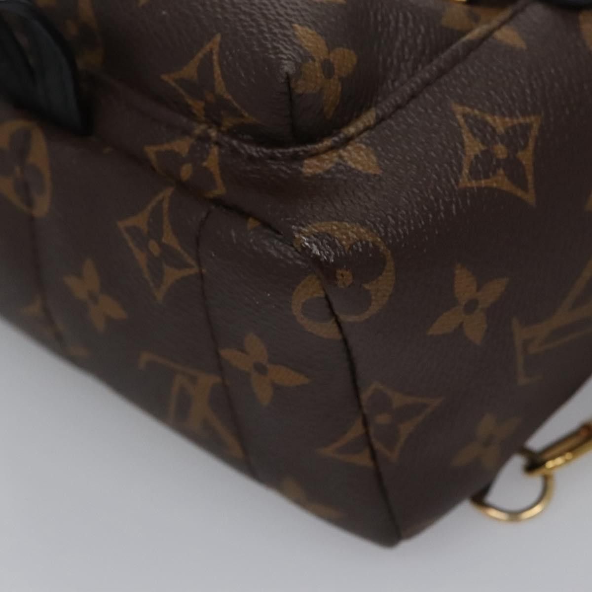 Louis Vuitton Palm Springs Brown Canvas Backpack Bag (Pre-Owned) Size ONE SIZE - 8 Thumbnail