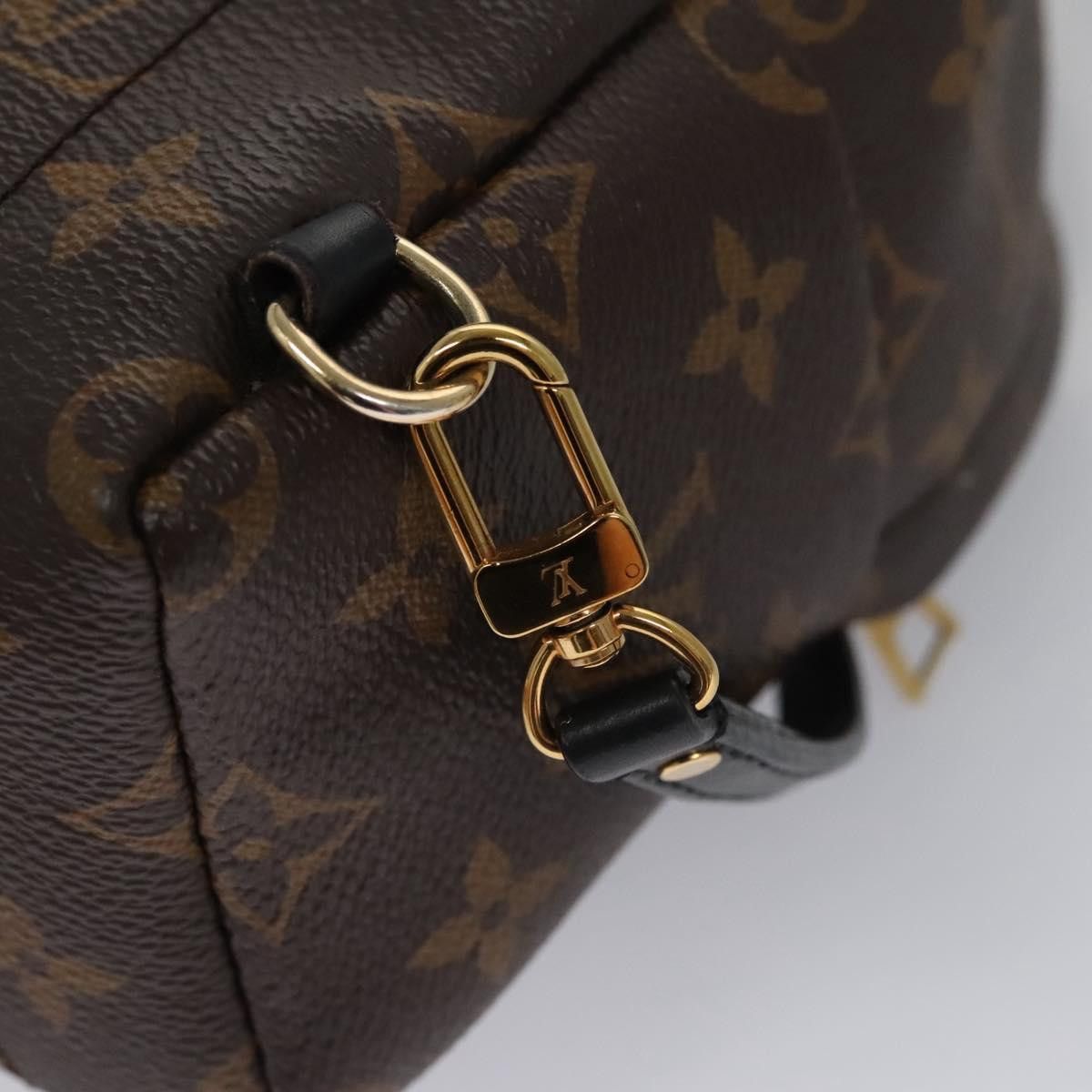 Louis Vuitton Palm Springs Brown Canvas Backpack Bag (Pre-Owned) Size ONE SIZE - 11 Thumbnail