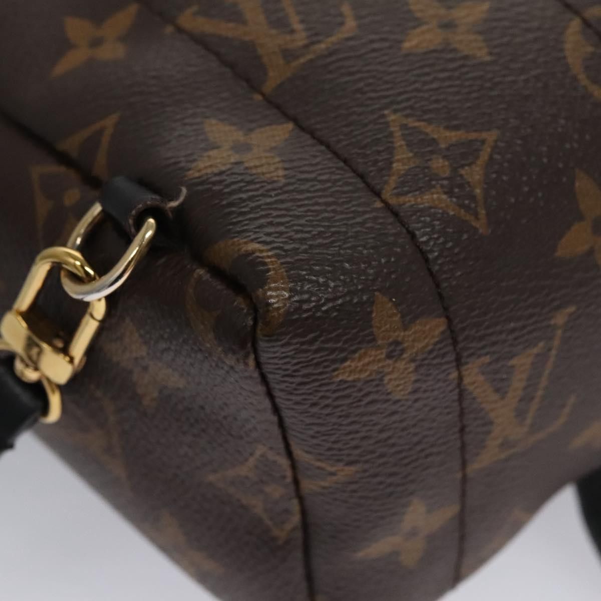 Louis Vuitton Palm Springs Brown Canvas Backpack Bag (Pre-Owned) Size ONE SIZE - 9 Thumbnail