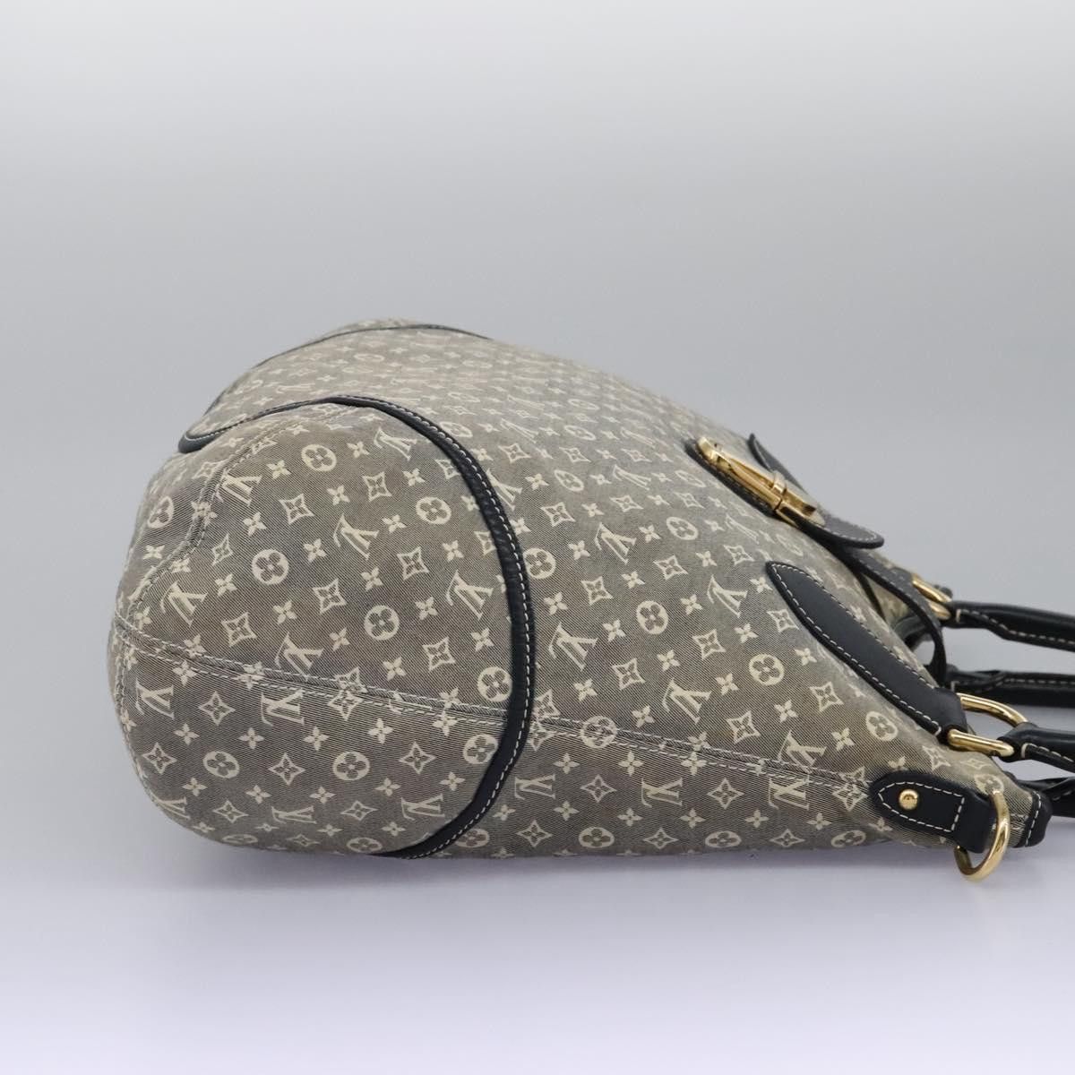 Louis Vuitton Elegie Grey Canvas Shoulder Bag (Pre-Owned) Size ONE SIZE - 4 Thumbnail