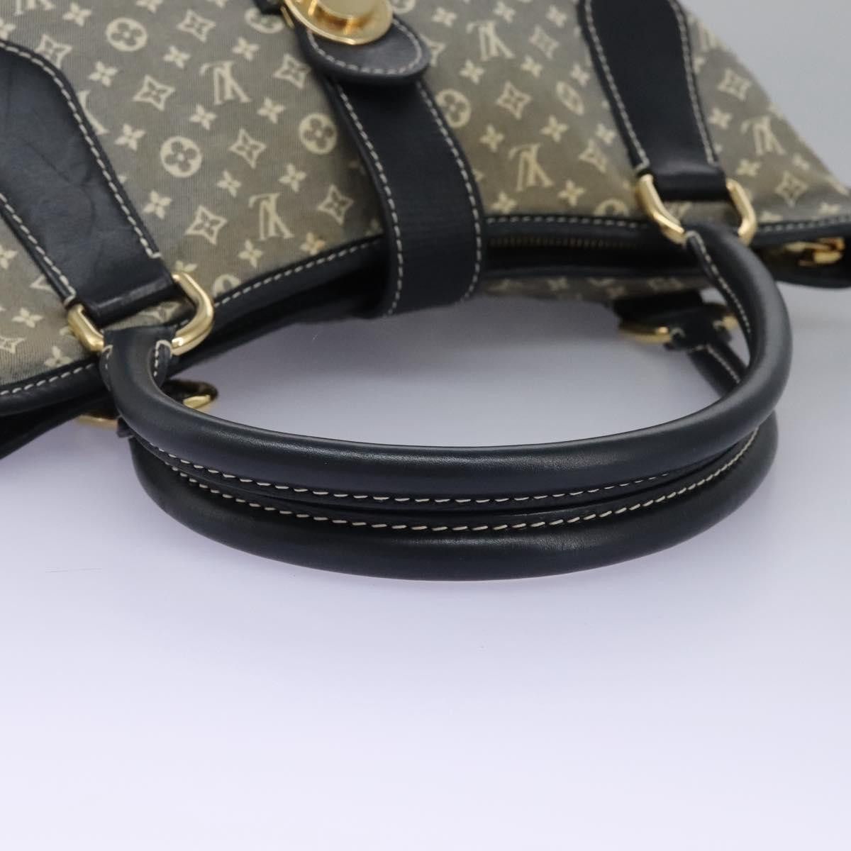 Louis Vuitton Elegie Grey Canvas Shoulder Bag (Pre-Owned) Size ONE SIZE - 5 Thumbnail