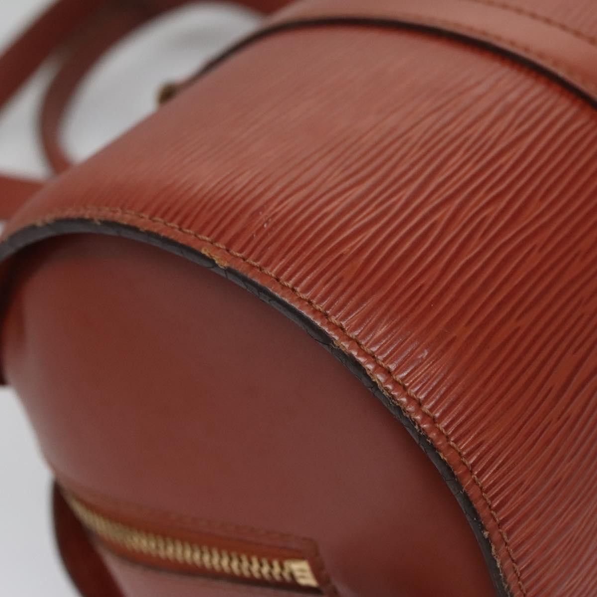 Louis Vuitton Soufflot Brown Leather Handbag (Pre-Owned) Size ONE SIZE - 9 Thumbnail