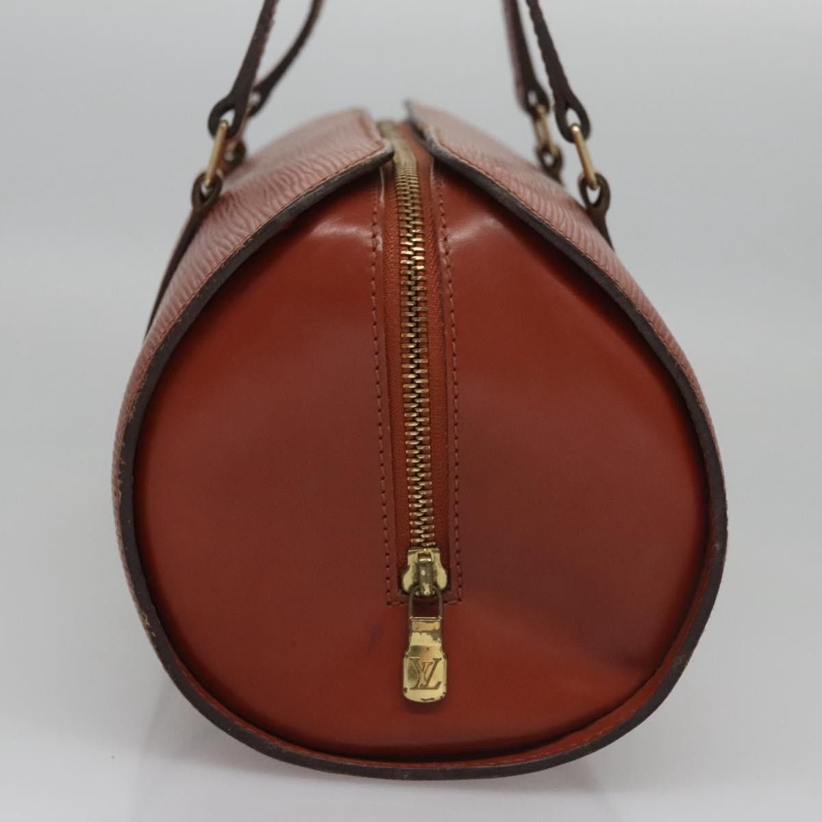Louis Vuitton Soufflot Brown Leather Handbag (Pre-Owned) Size ONE SIZE - 4 Thumbnail