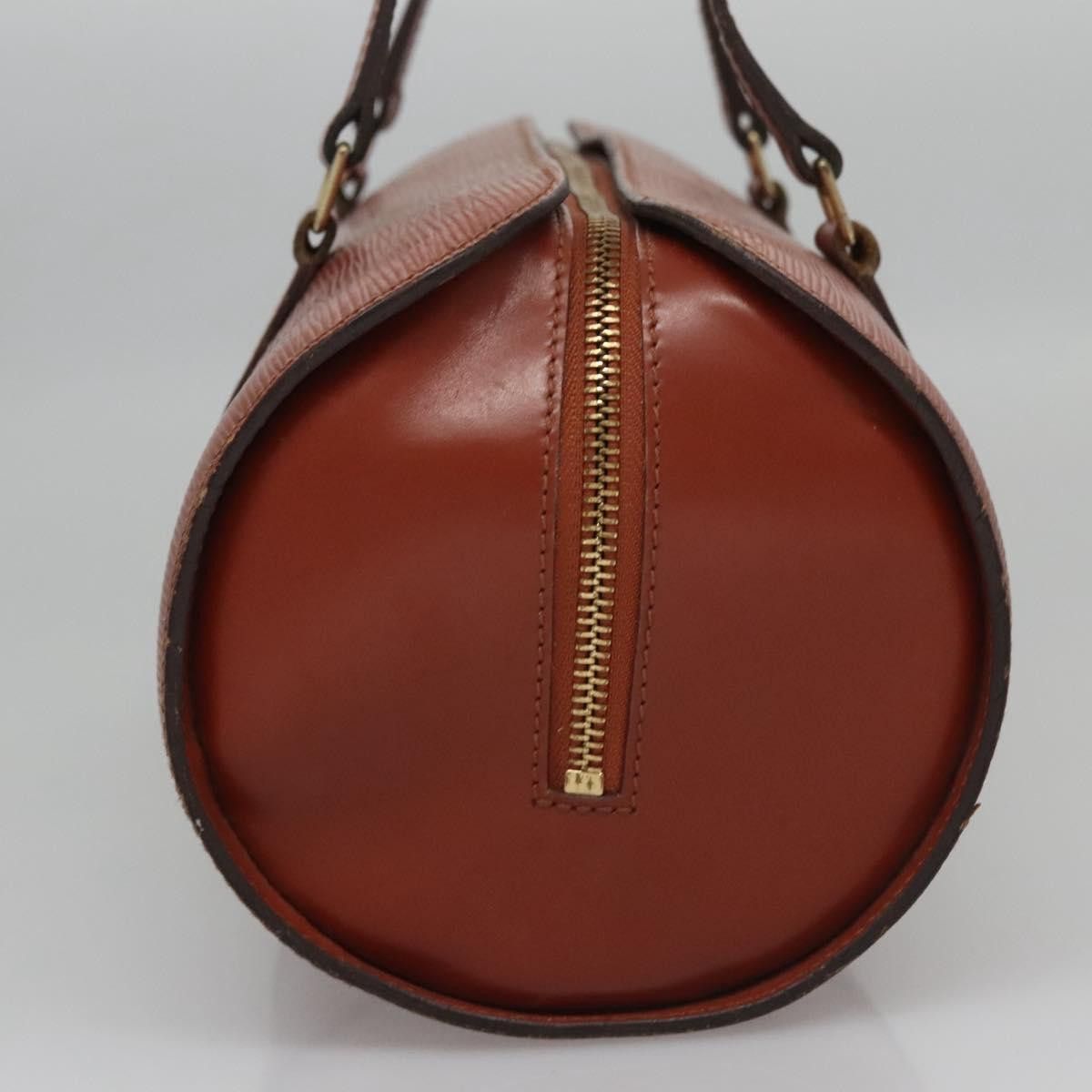 Louis Vuitton Soufflot Brown Leather Handbag (Pre-Owned) Size ONE SIZE - 3 Thumbnail