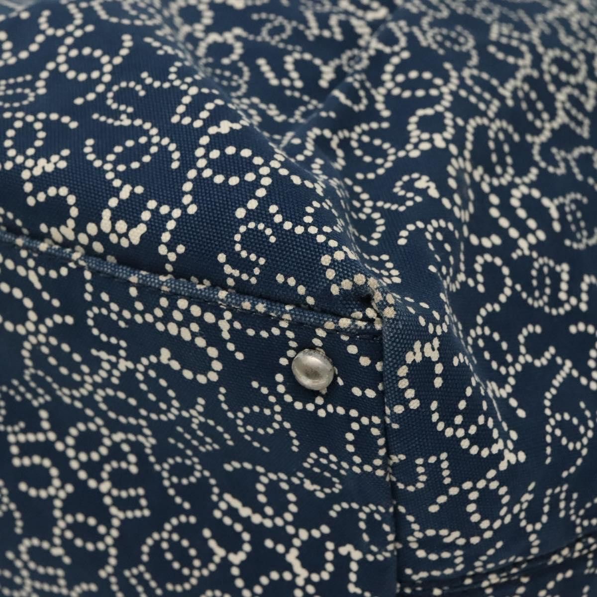 Chanel Navy Canvas Tote Bag (Pre-Owned) Size ONE SIZE - 8 Thumbnail
