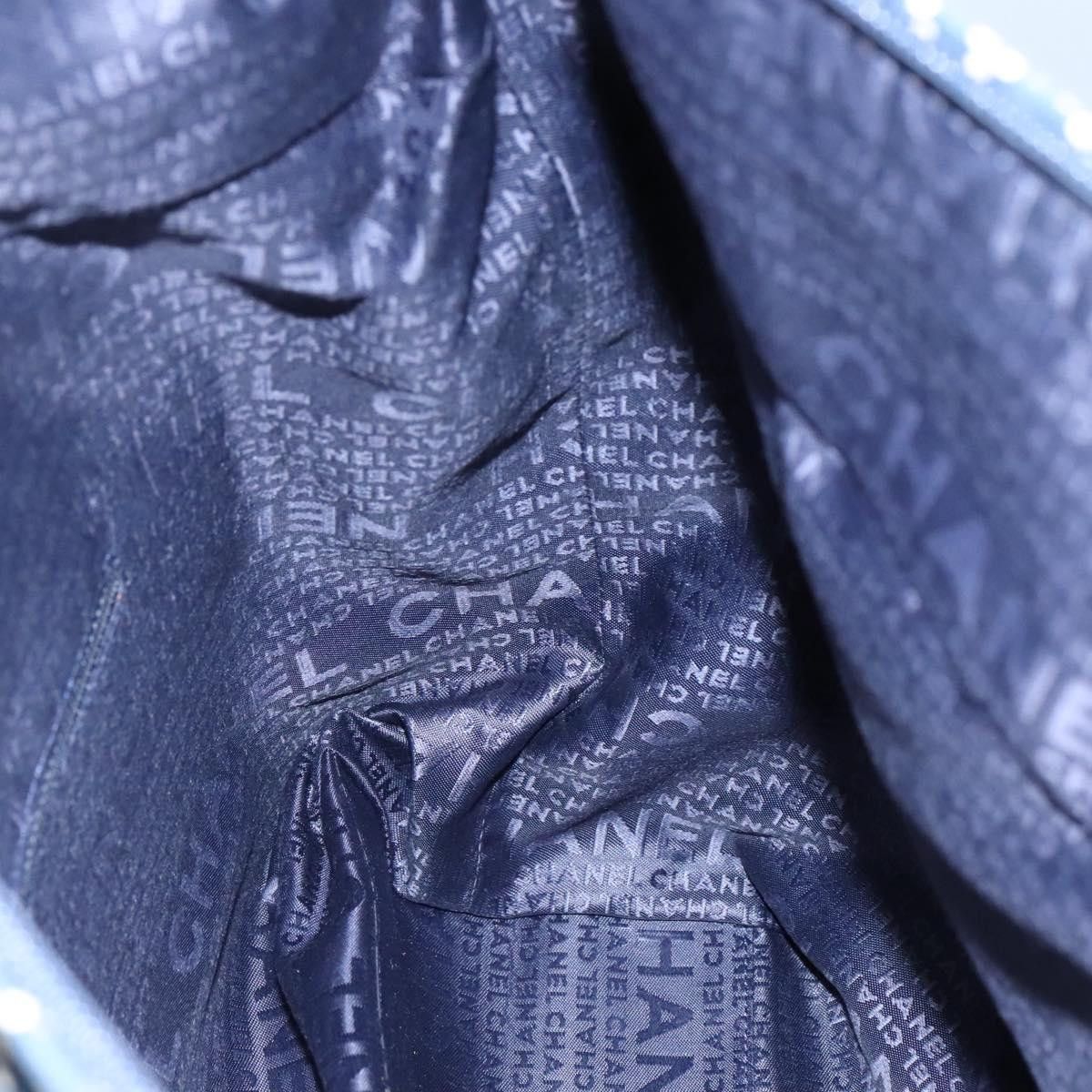 Chanel Navy Canvas Tote Bag (Pre-Owned) Size ONE SIZE - 13 Thumbnail