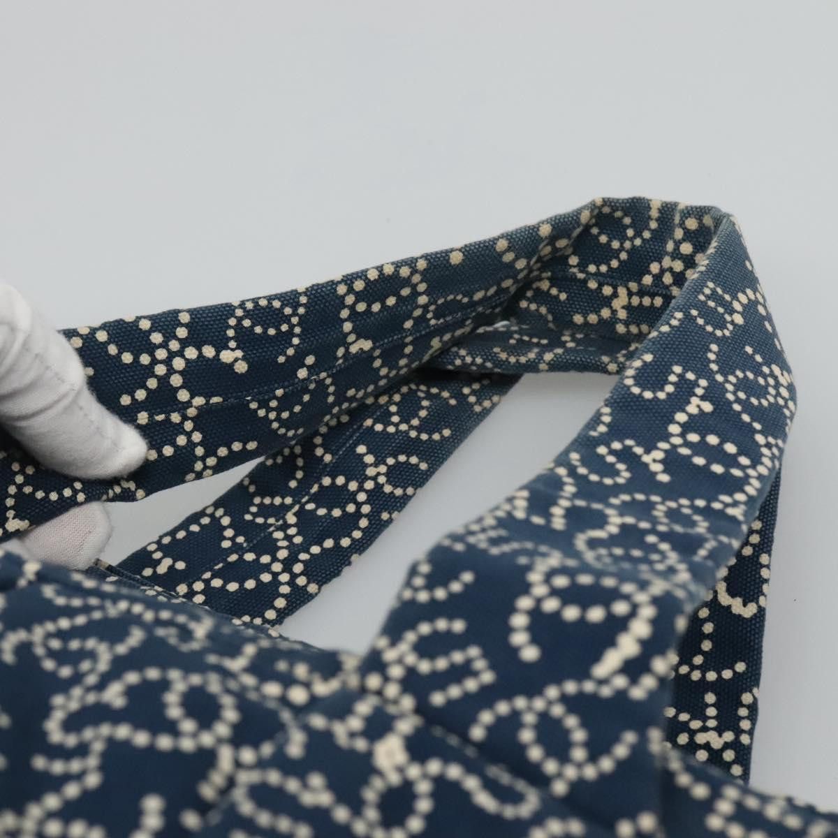 Chanel Navy Canvas Tote Bag (Pre-Owned) Size ONE SIZE - 6 Thumbnail