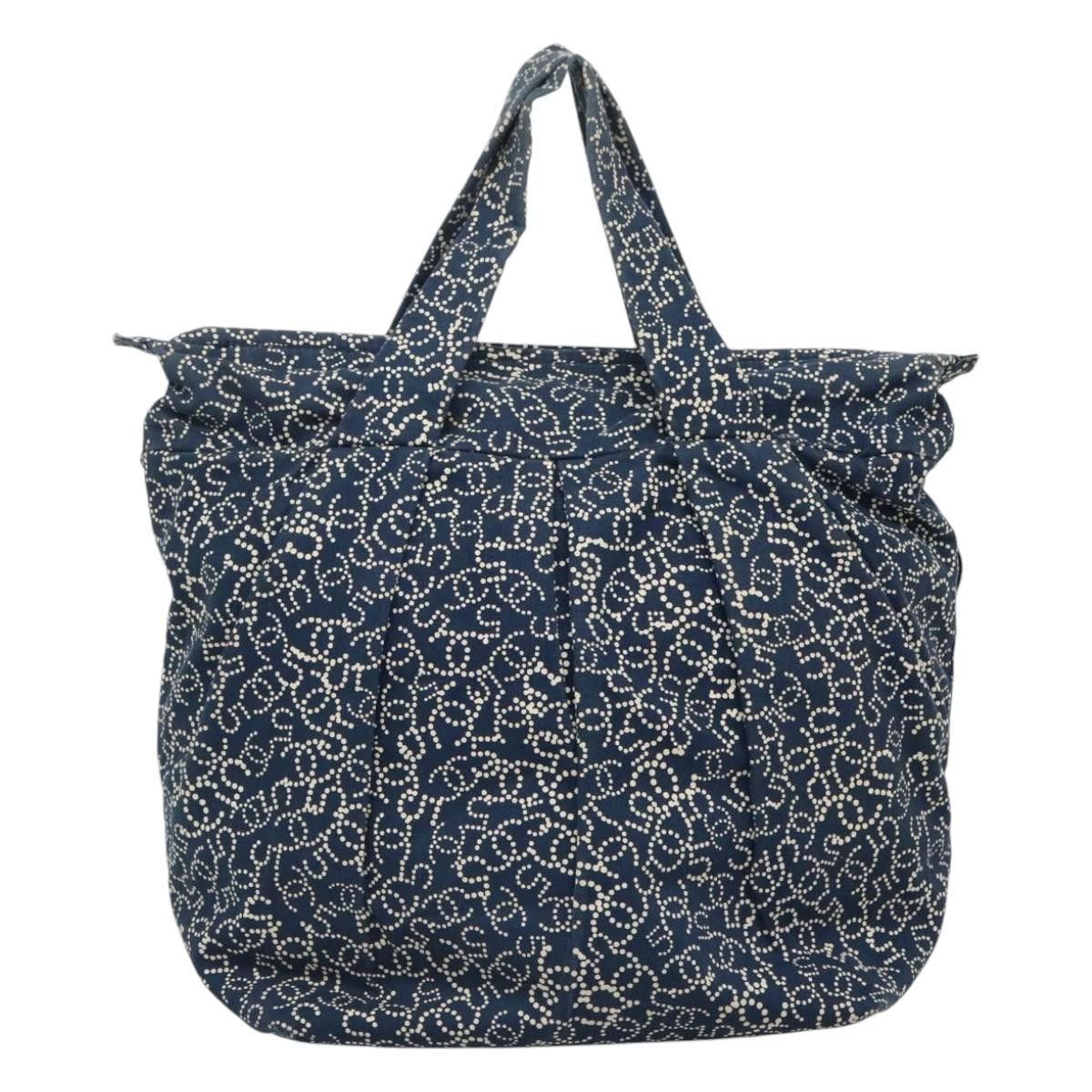 Chanel Navy Canvas Tote Bag (Pre-Owned) Size ONE SIZE - 20 Thumbnail
