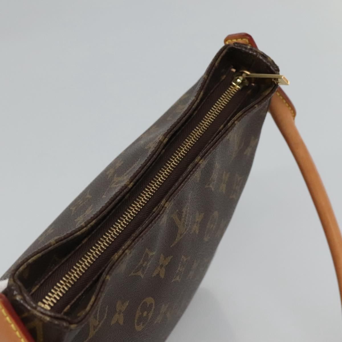 Louis Vuitton Looping Mm Brown Canvas Shoulder Bag (Pre-Owned) Size ONE SIZE - 19 Thumbnail