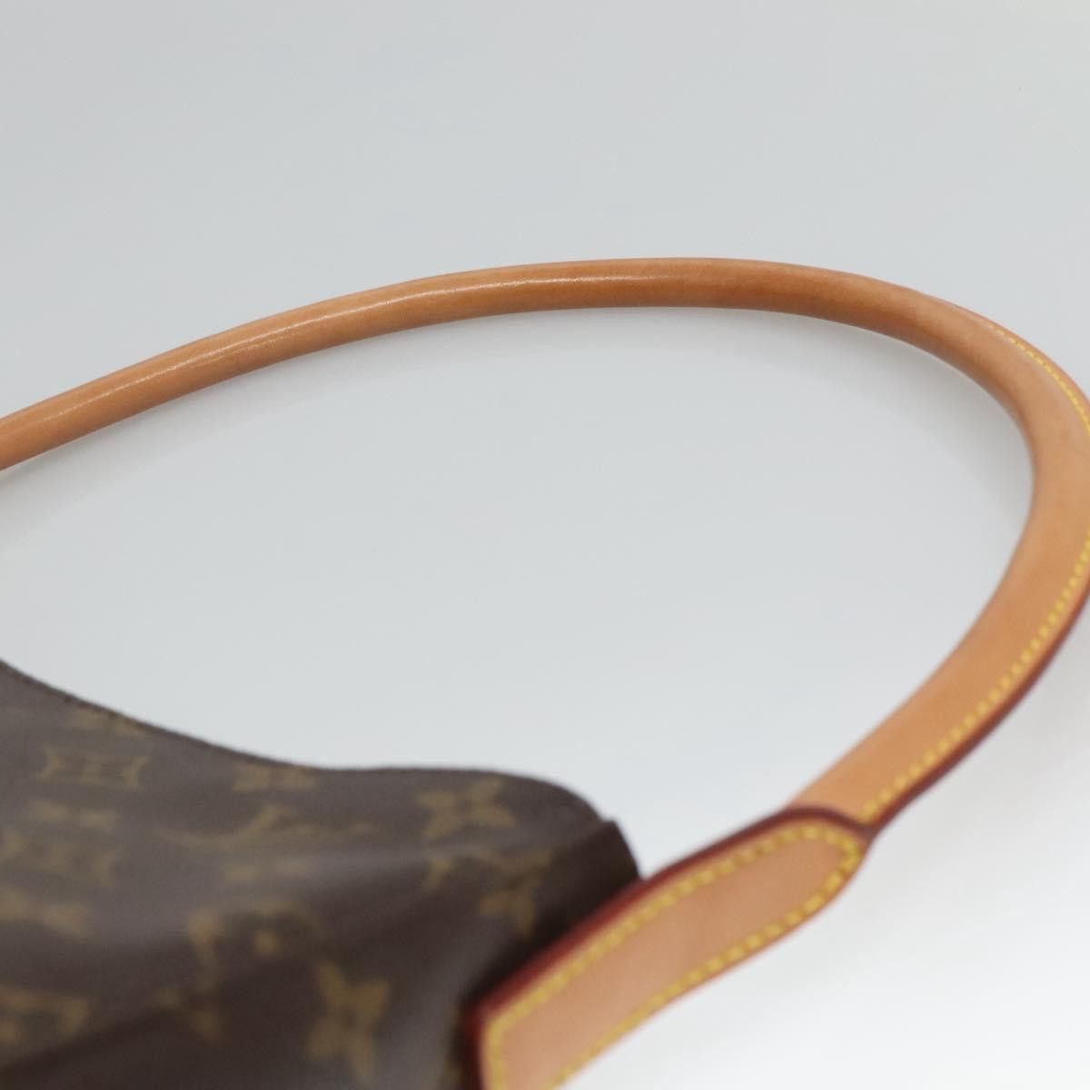 Louis Vuitton Looping Mm Brown Canvas Shoulder Bag (Pre-Owned) Size ONE SIZE - 6 Thumbnail