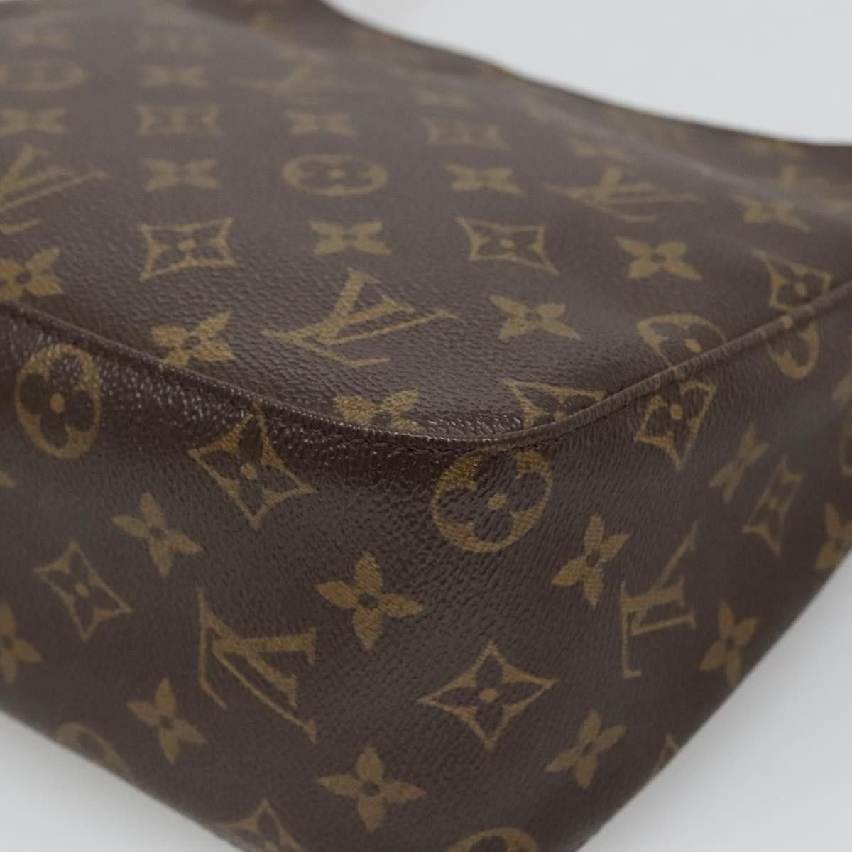 Louis Vuitton Looping Mm Brown Canvas Shoulder Bag (Pre-Owned) Size ONE SIZE - 10 Thumbnail