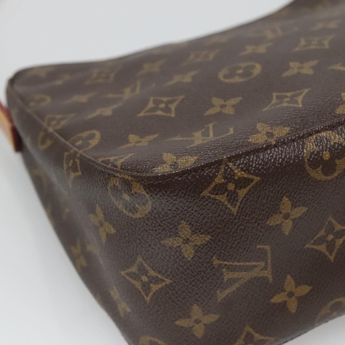 Louis Vuitton Looping Mm Brown Canvas Shoulder Bag (Pre-Owned) Size ONE SIZE - 9 Thumbnail